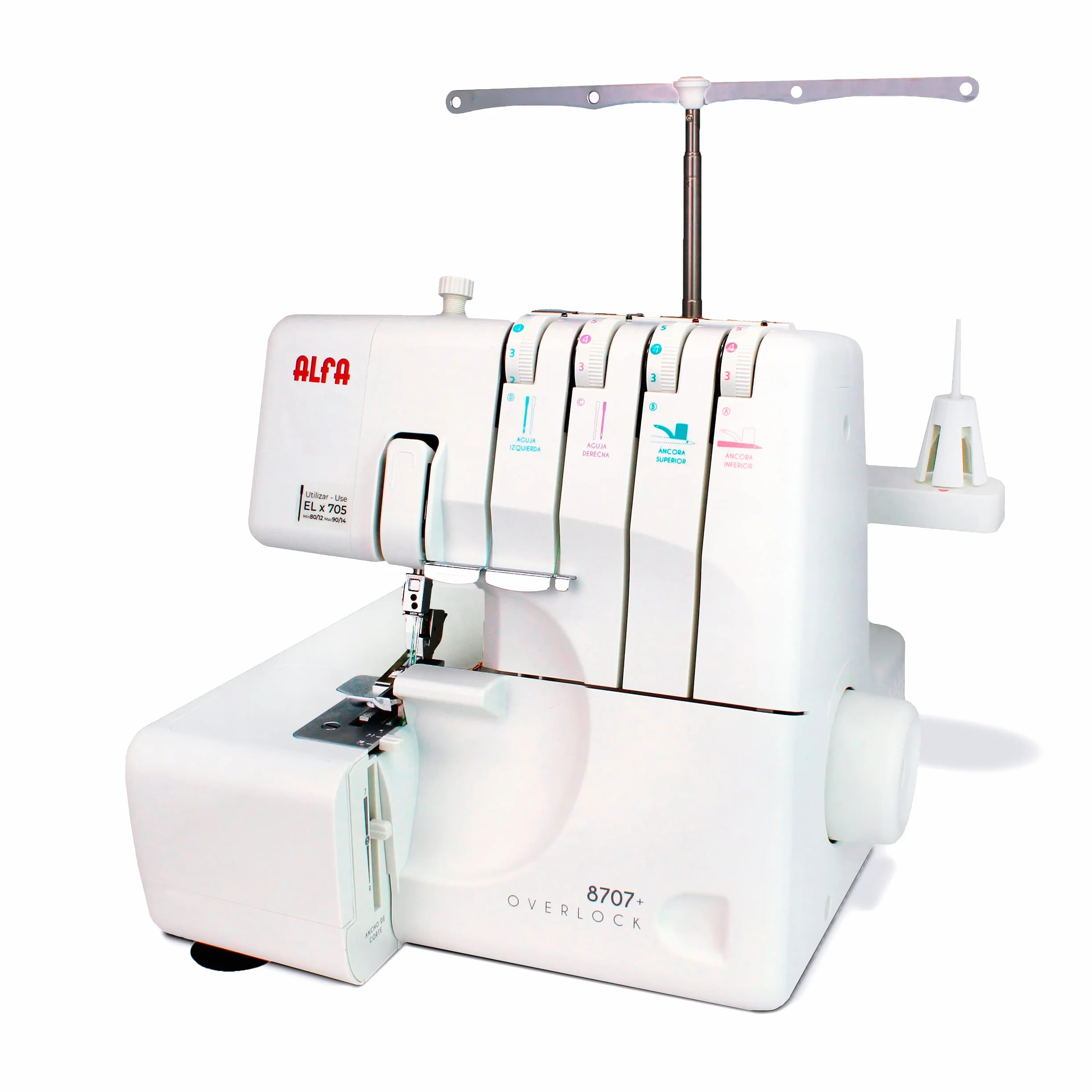 ALFA Profesional 8707+, Plástico, Blanco, 39 X 32 X 35 Cm.