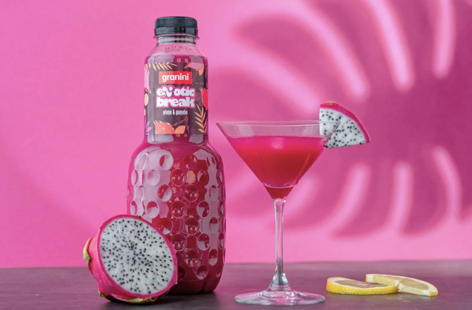 Granini Exotic Break Bebida de Pitaya y Guayaba con Zumo de Remolacha 1L