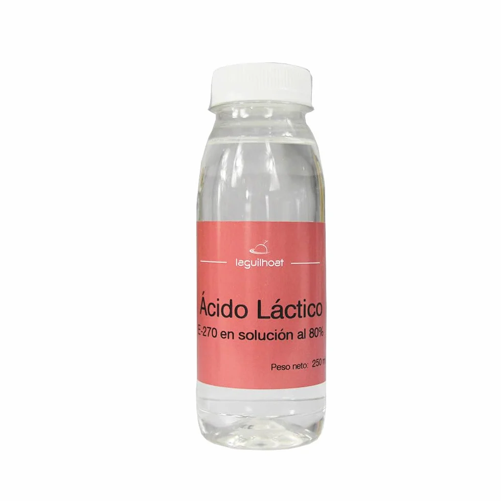 Ácido láctico E270 80% 250 ml acidulante alimentario para ajustar pH cerveza vino