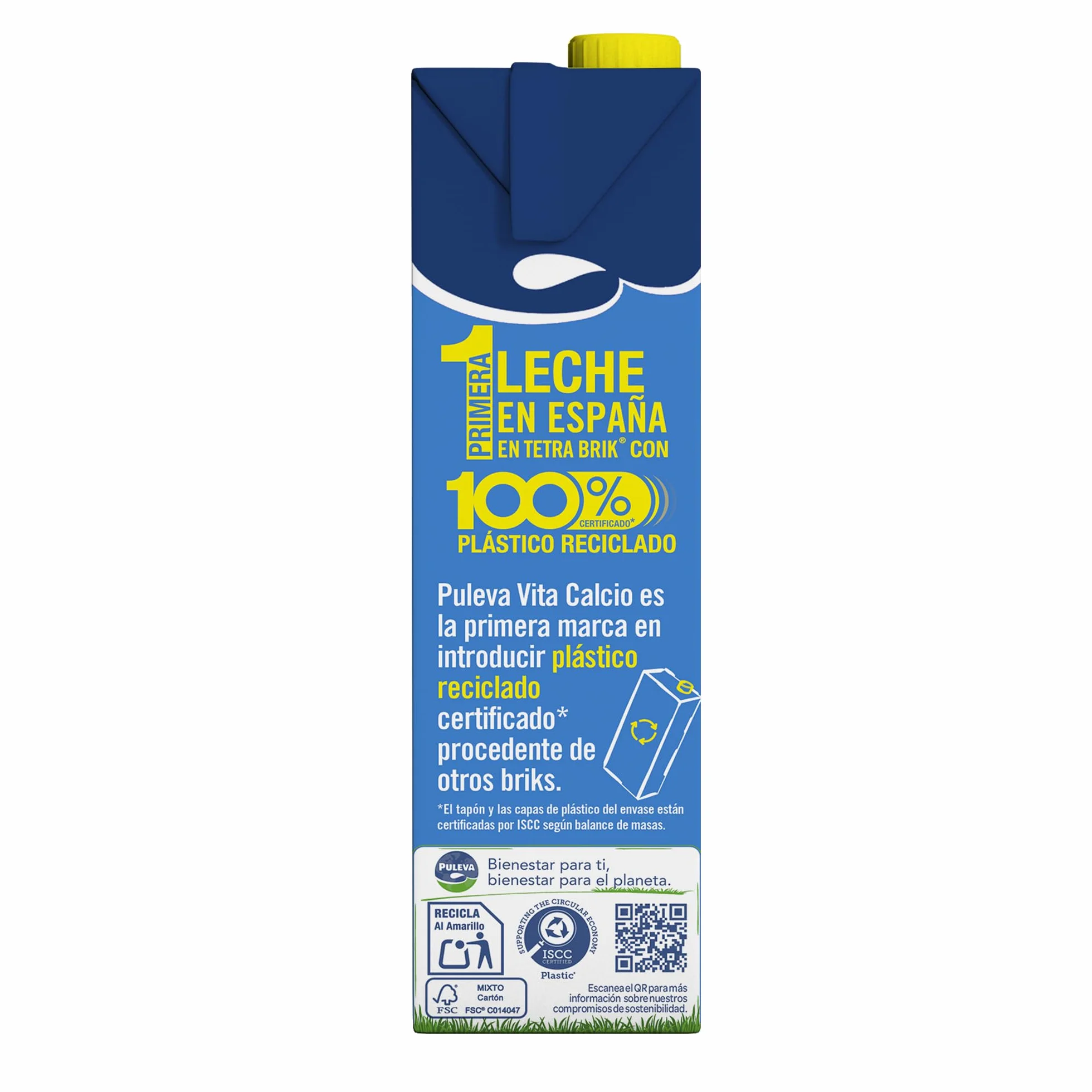 Puleva Calcio Leche Entera Pack 6 x 1Lt