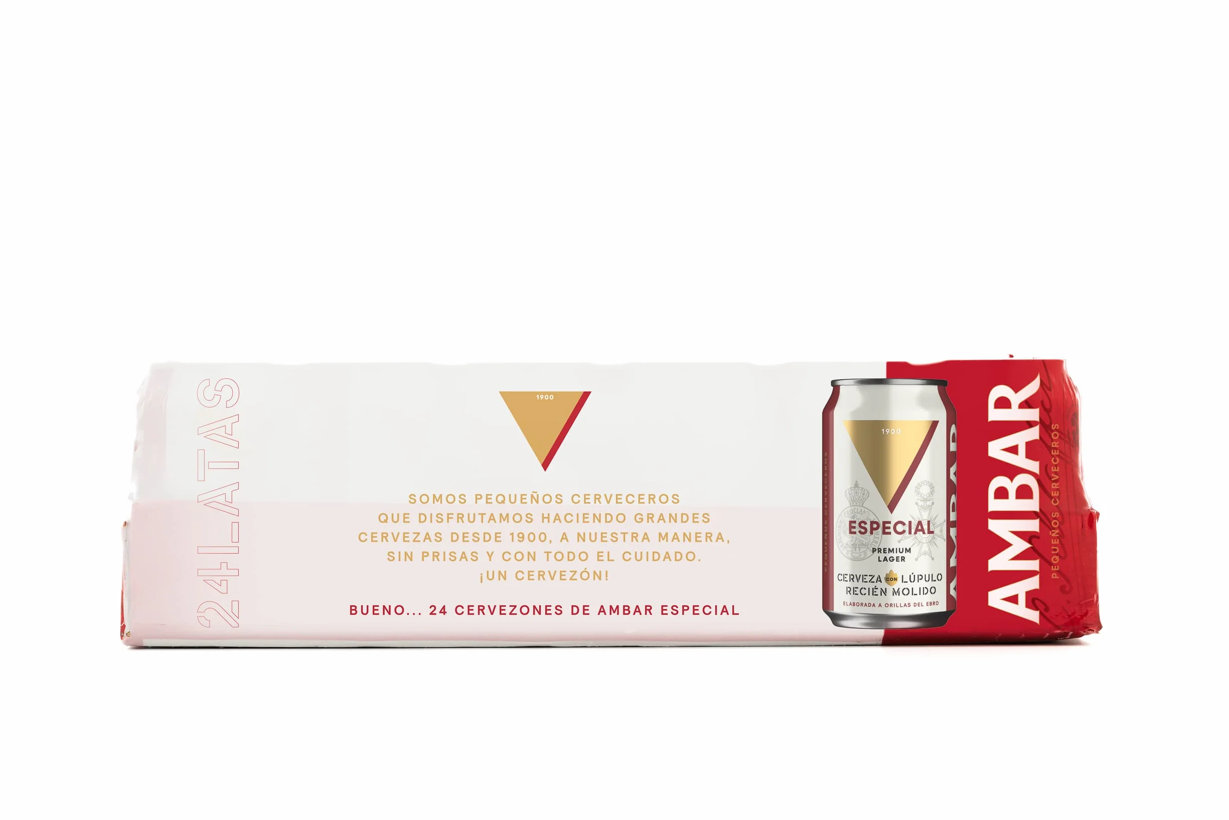 Ambar Especial Pack 24 latas x 33 cl 5.2% Volumen de Alcohol