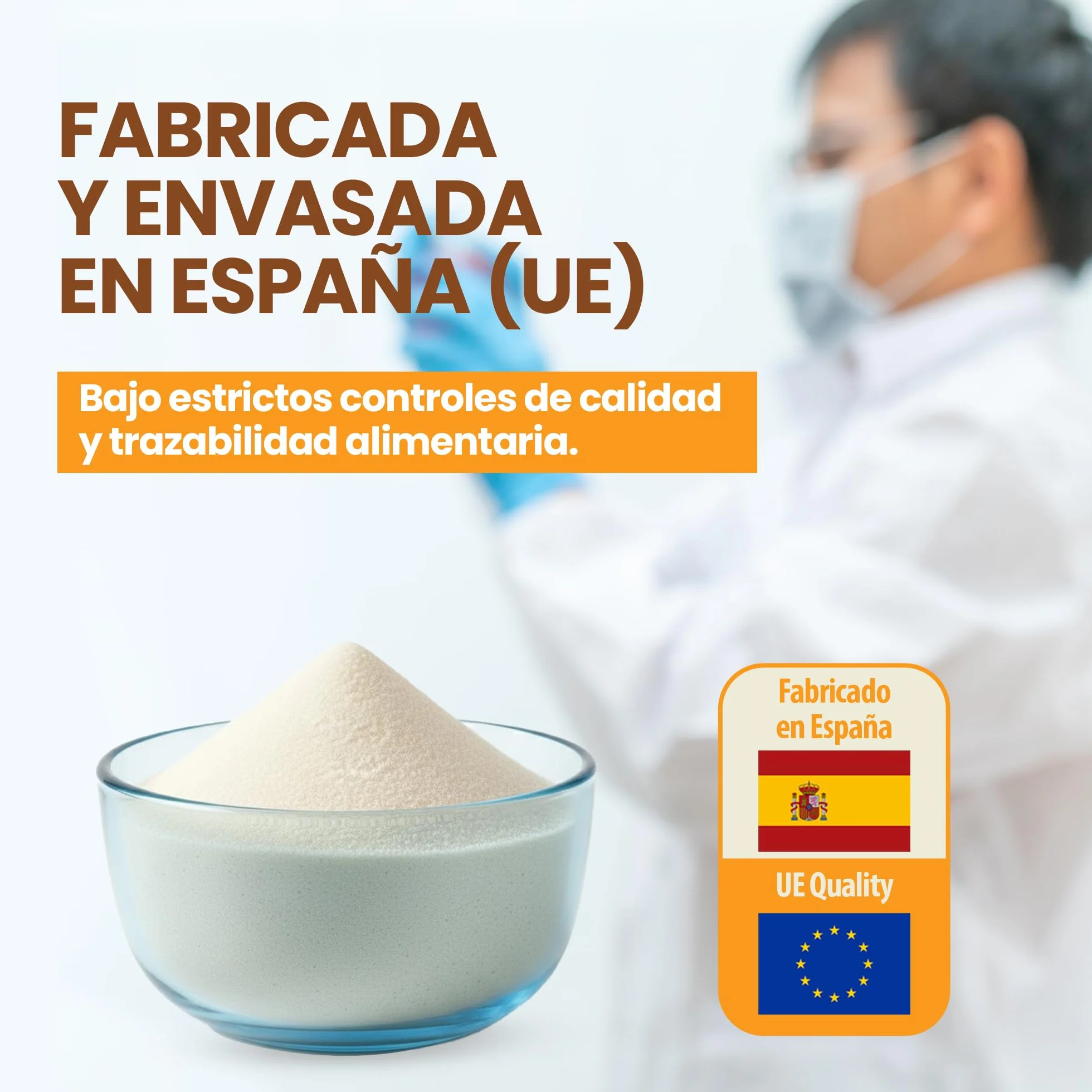 Snadi Gelatina en Polvo 1 kg Pura Sin Sabor Rica en Aminoácidos Precursores del Colágeno para Repostería Postres Geles y Salsas