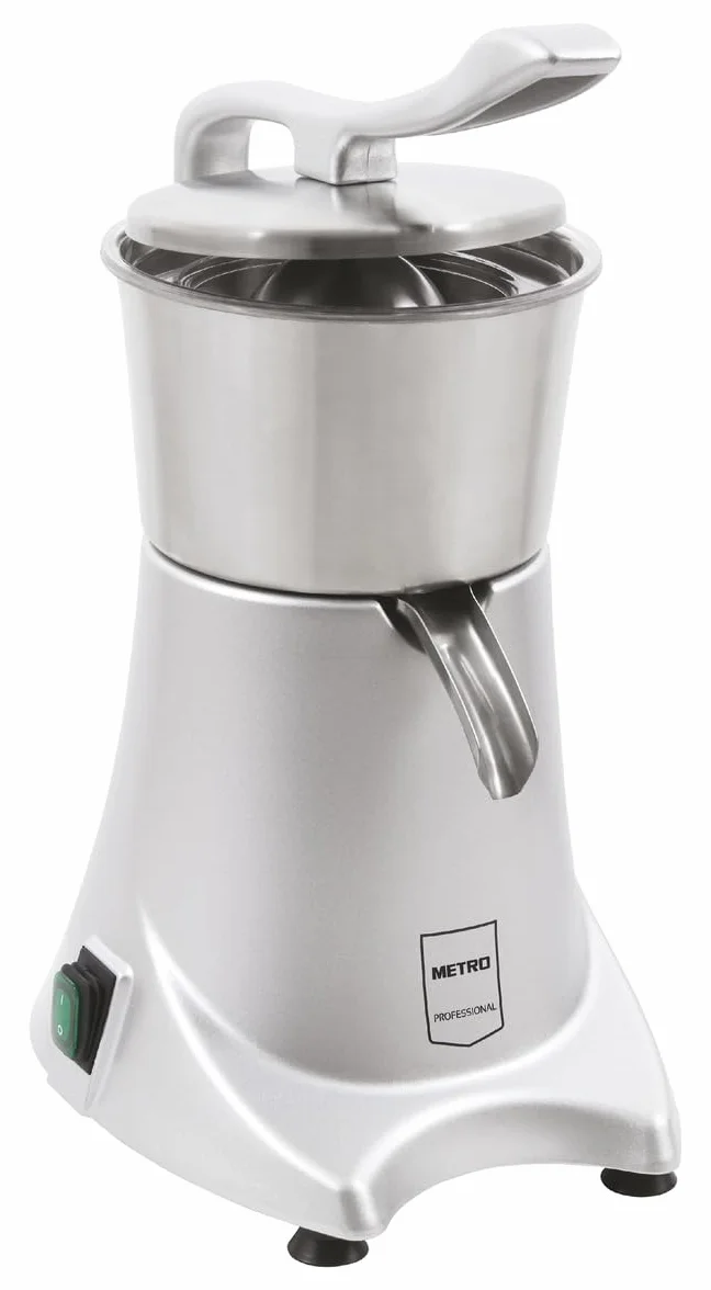 METRO Professional Exprimidor GJU2001, Aluminio fundido/Acero inoxidable, 287 x 212 x 406 mm, 230 W, 980 r.p.m.