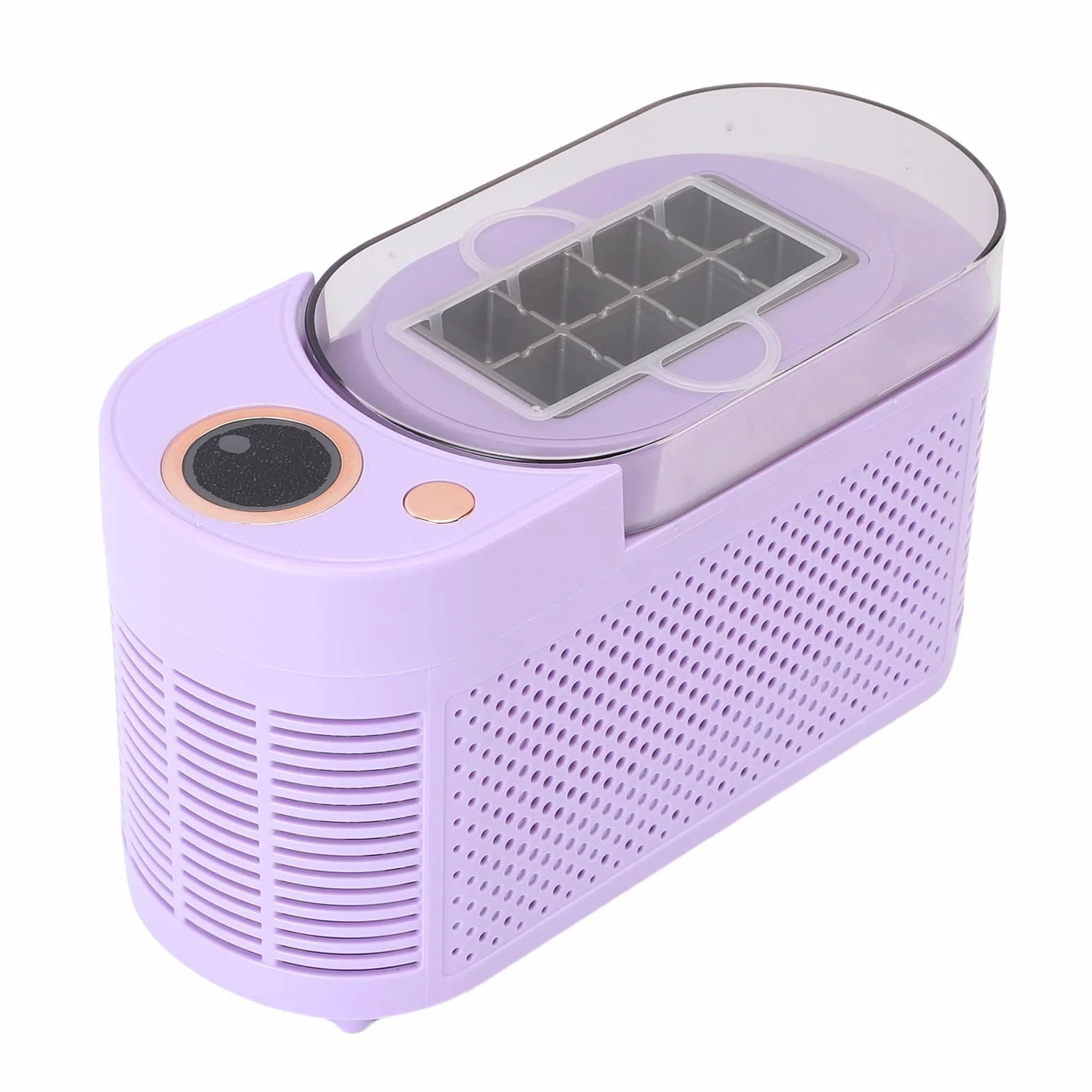 Asixxsix Encimera de Fabricantes de Hielo, 8 Cubitos de Hielo Listos en 10 Minutos, Máquina de Hielo Portátil, Máquina de Fabricación de Hielo Compacta para el Hogar, Cocina, Camping, RV (Enchufe