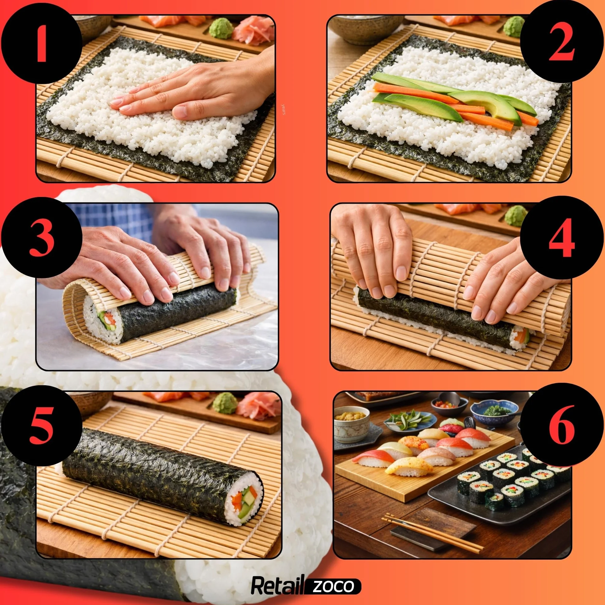 Alga Nori Yakinori Gold 10 hojas 25 g para sushi temaki onigiri