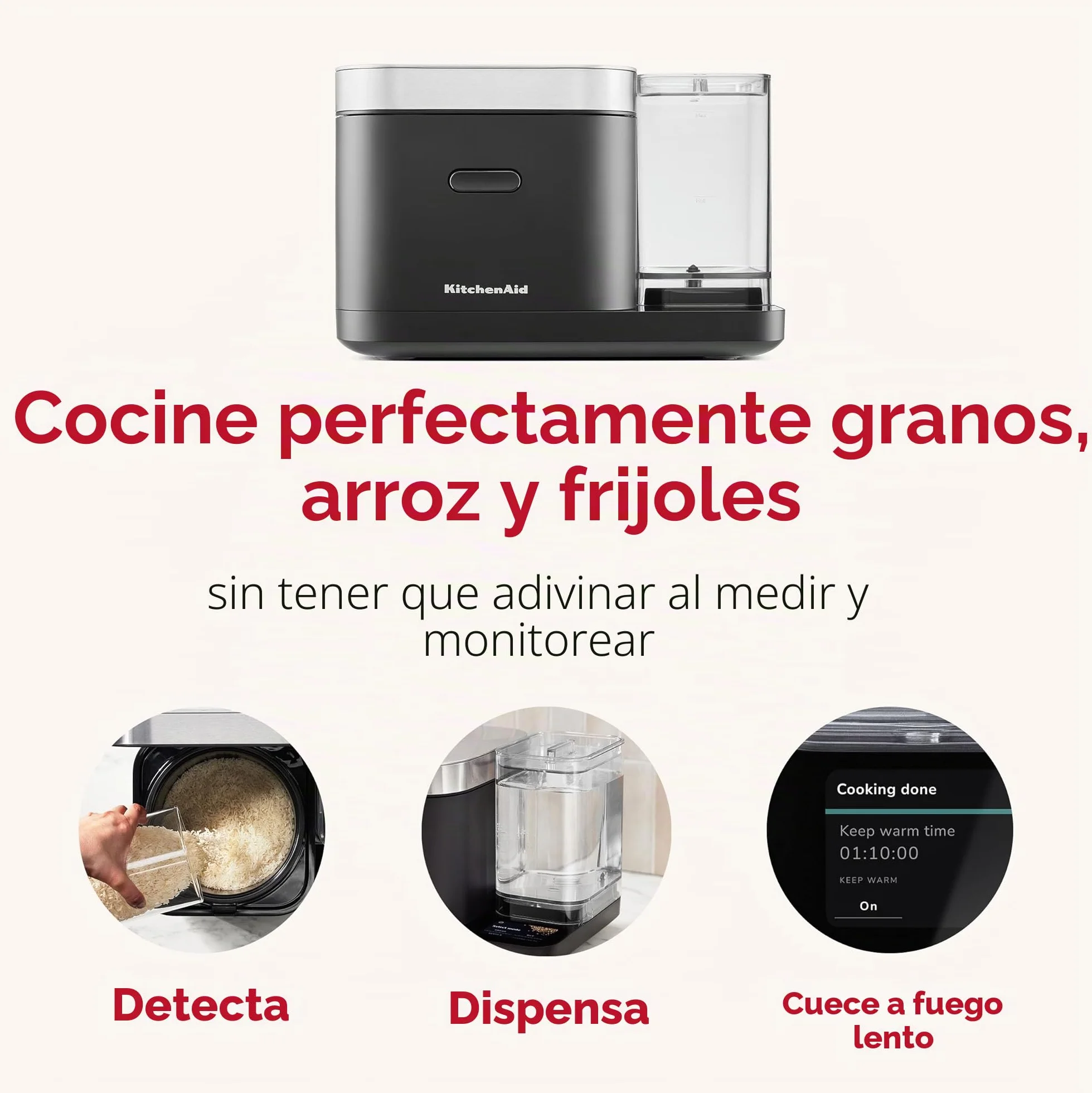 KitchenAid® Olla de grano y arroz, KGC3155BM