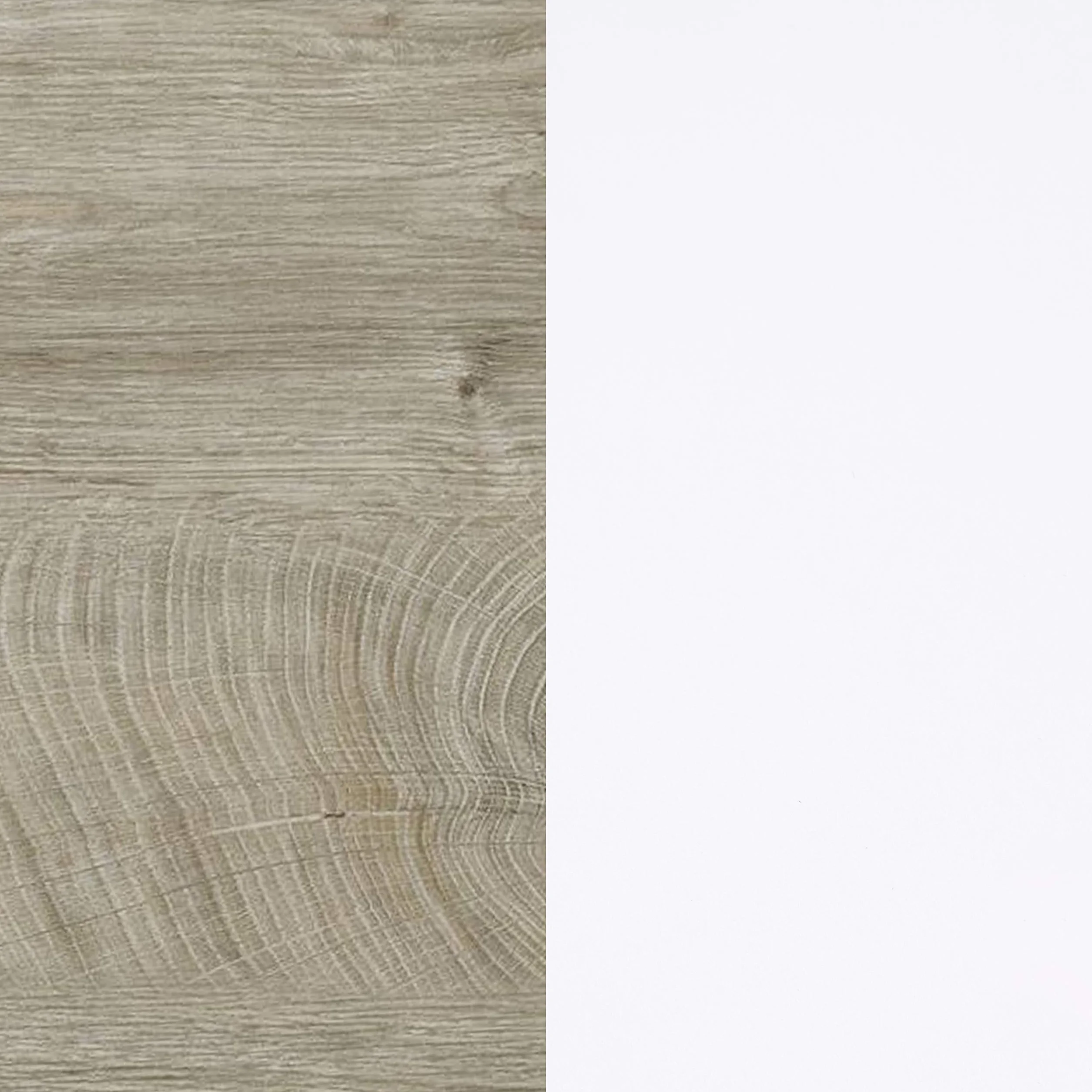 duehome | Armario 2 Puertas Correderas para Dormitorio o Habitación, Modelo Brike, Acabado en Blanco Artik y Roble Alaska, Medidas: 180 cm (Largo) x 200 cm (Alto) x 60 cm (Fondo)