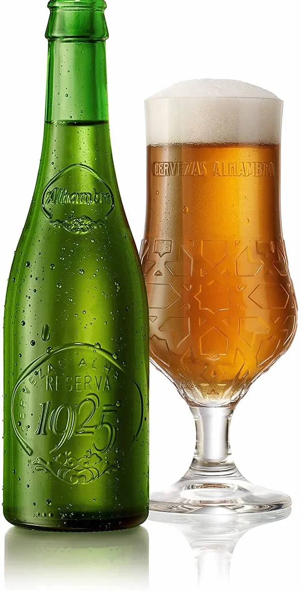 Alhambra Reserva 1925 Cerveza Extra 6.4% Pack 24 x 33 cl