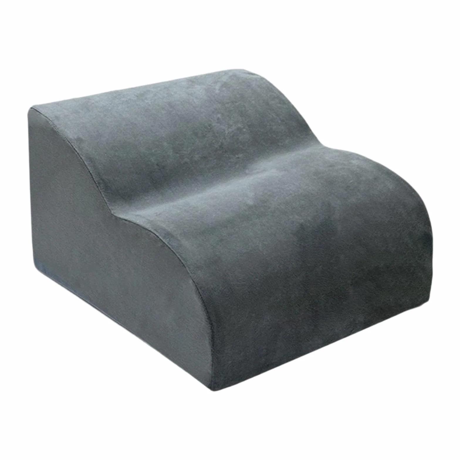 F Fityle Reposapiés debajo del escritorio en la oficina, taburete para pies, cojín ergonómico estable para las piernas, almohada elevadora para las piernas, Gris