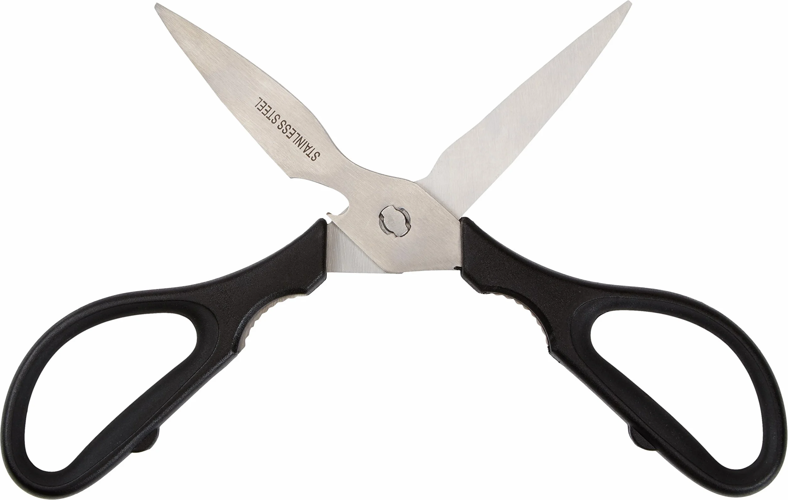 Amazon Basics Tijeras de Cocina multifunción 20,32 cm Negro