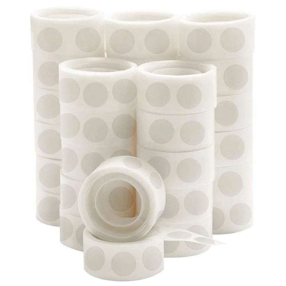 UPINS - Cinta adhesiva con puntos de punto para globos, 30 rollos de pegatinas de doble cara para manualidades, decoración de bodas