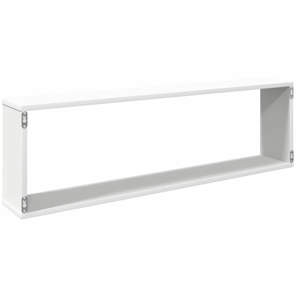 Estante Cubo de Pared 100x15x30 cm Madera contrachapada 4 uds