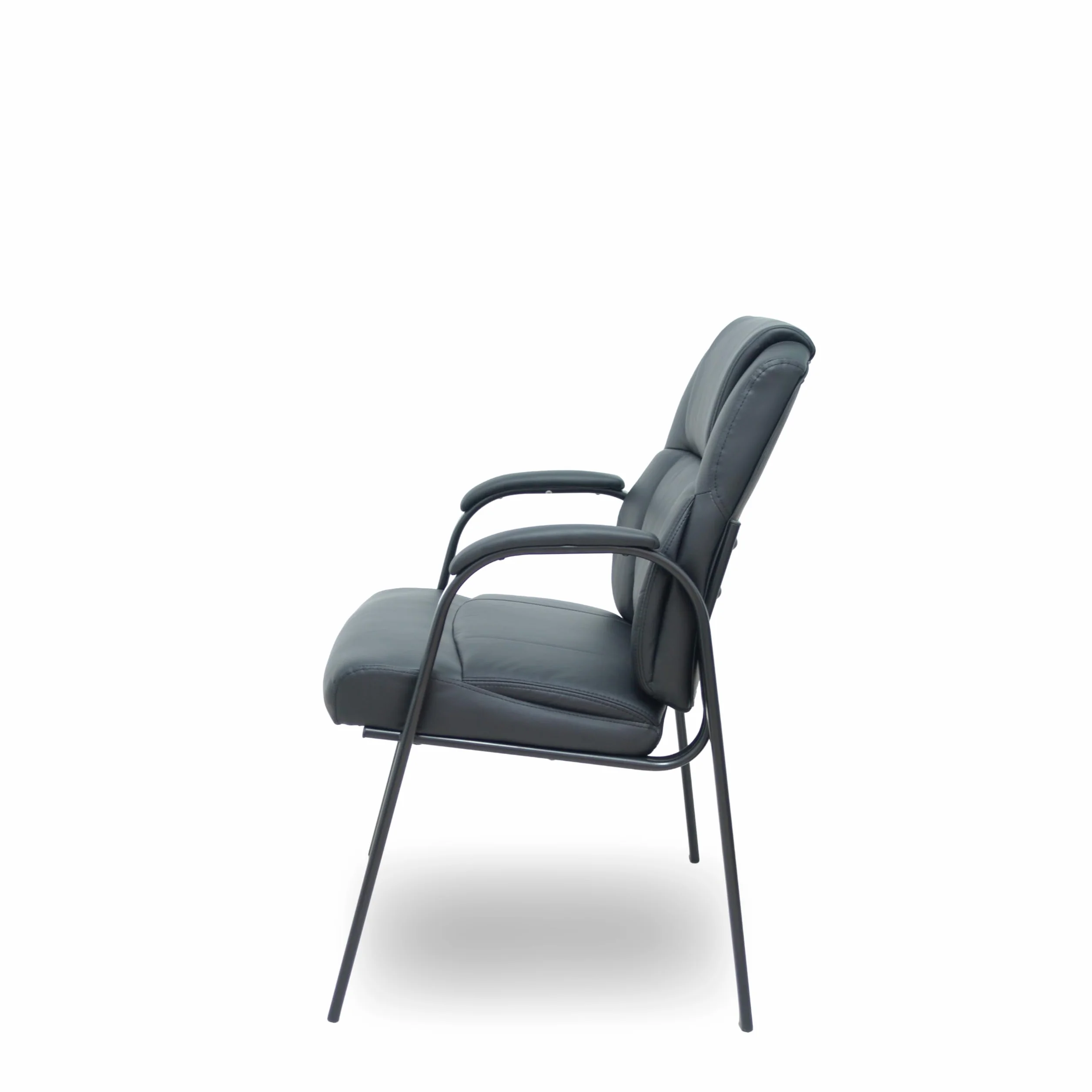 Piqueras y Crespo - Silla de Oficina Económica Opti543 con Brazos Fijos. Equipado con Espuma de Corte