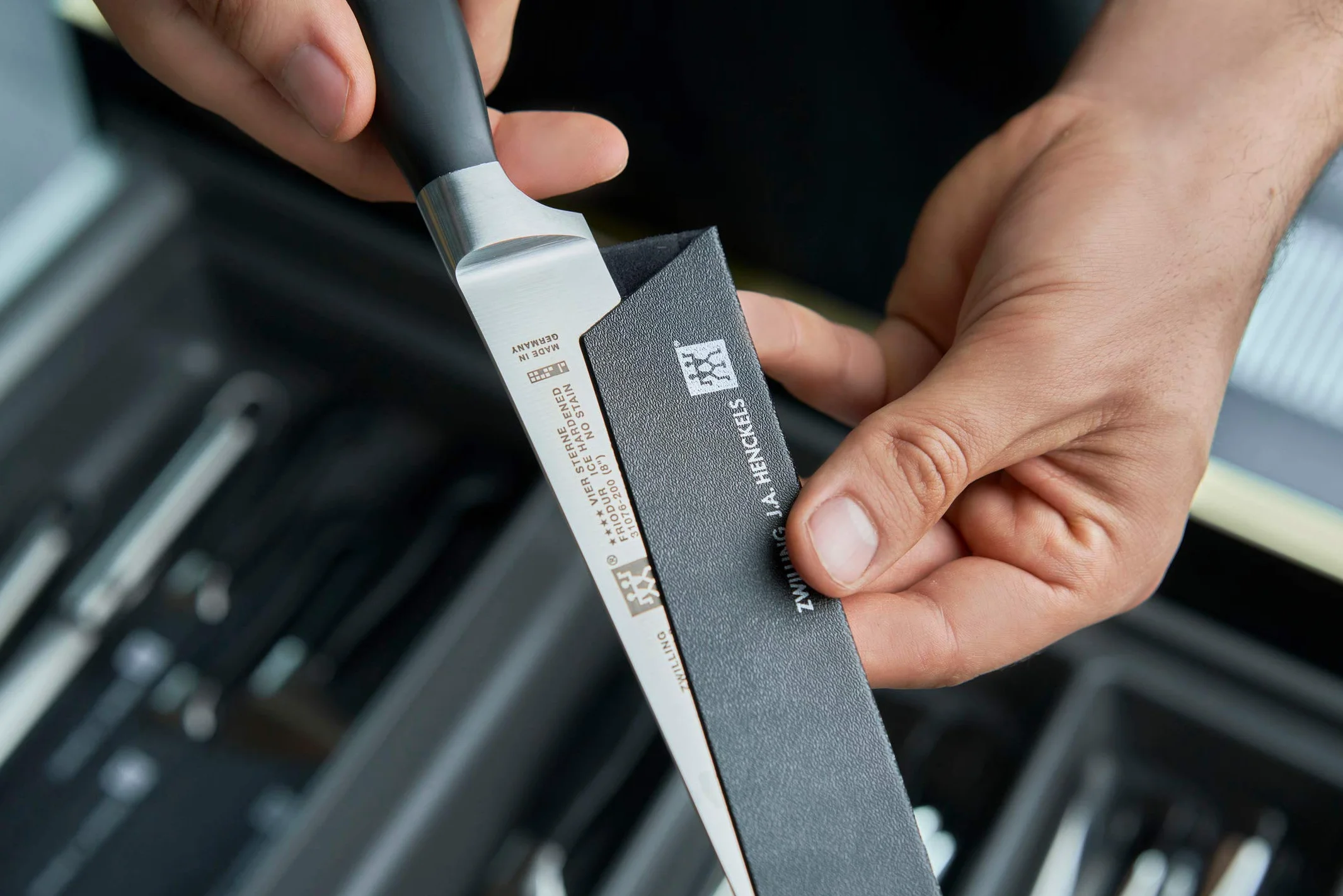 ZWILLING Funda Protectora Hoja Cuchillo Ancho 140-200 mm