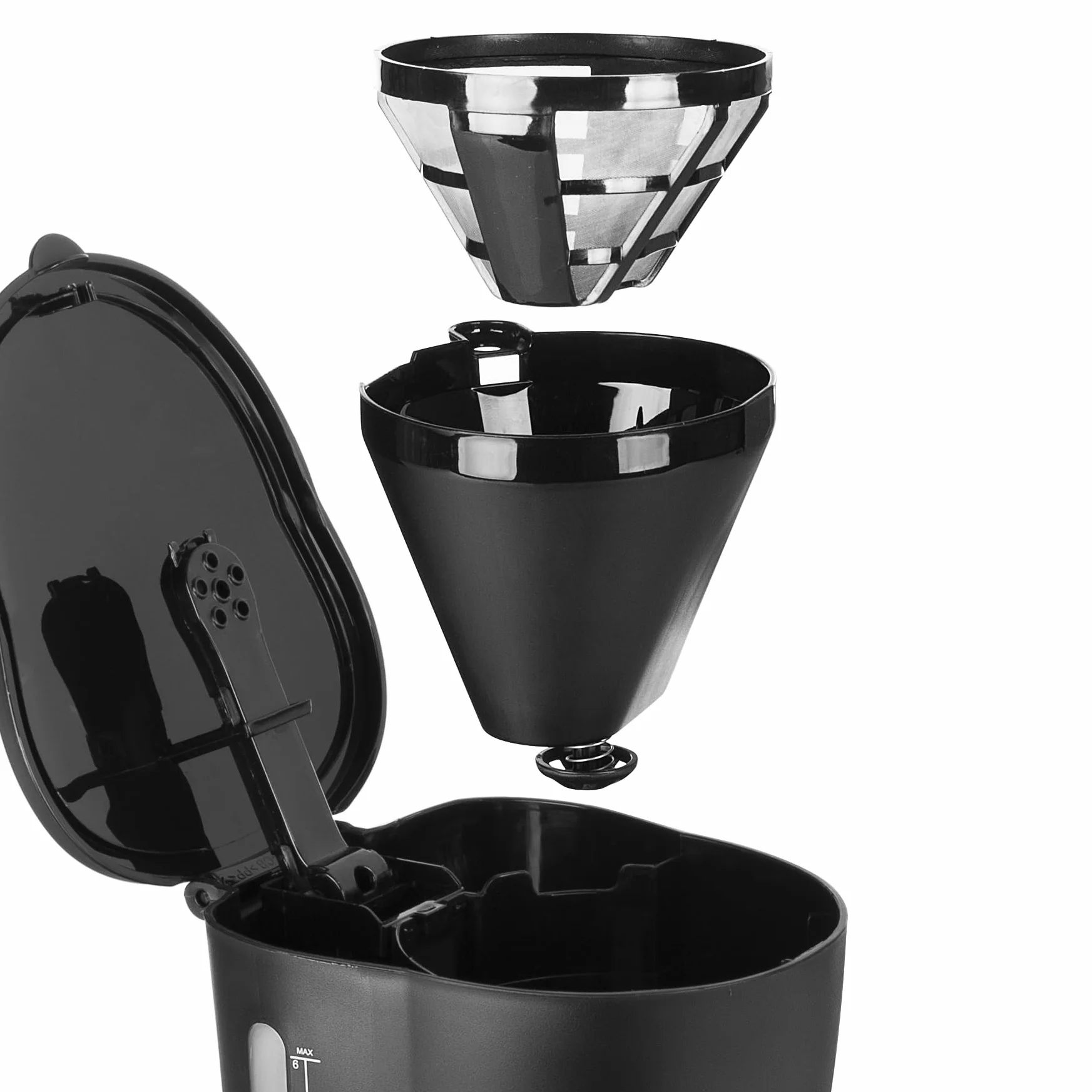 Tristar Cafetera 6 Tazas 600W Filtro Permanente Apagado Automático CM-1246