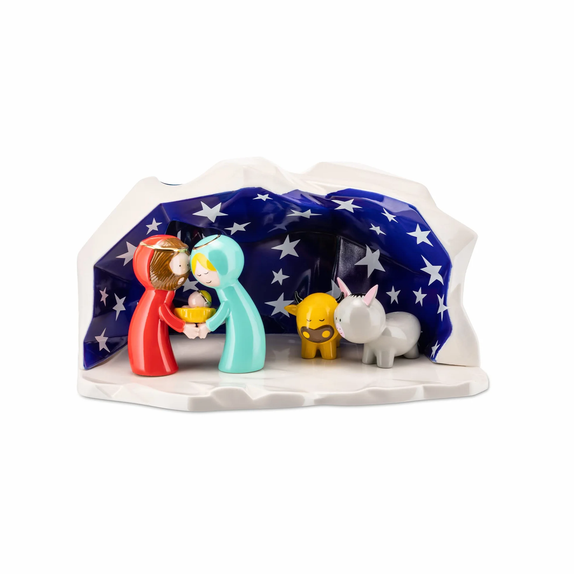 Alessi AGJ01 W Happy Eternity Baby Porcelana Decorado a Mano