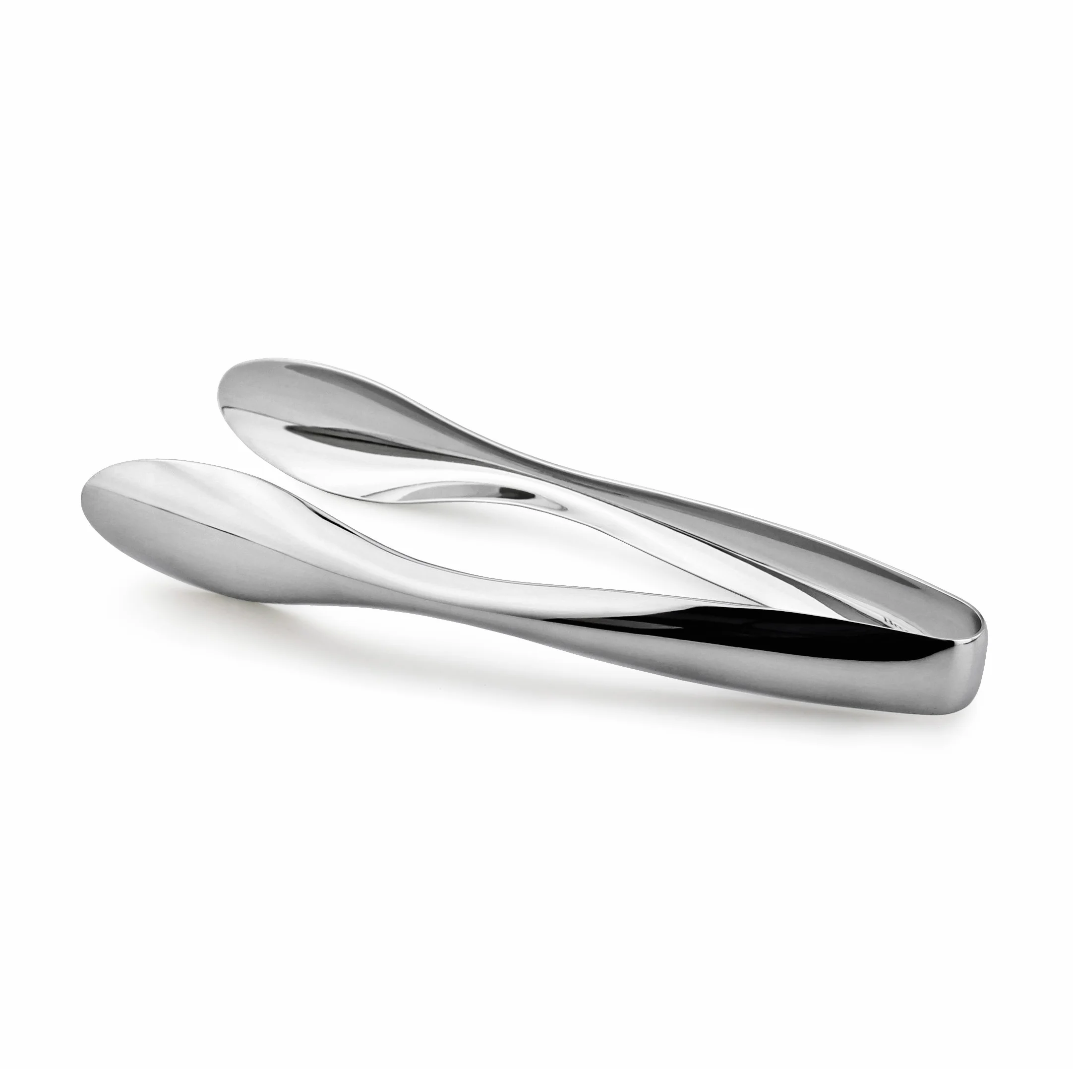 Cuisinox TON9X - Pinzas para servir, acero inoxidable, color plateado