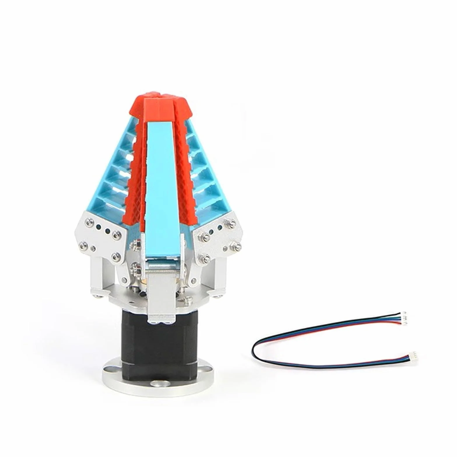 Garra mecánica Flexible robótica, Dedo mecánico Flexible biónico, Pinza clasificadora de Frutas, Agarre, Control eléctrico neumático Adaptable(G)