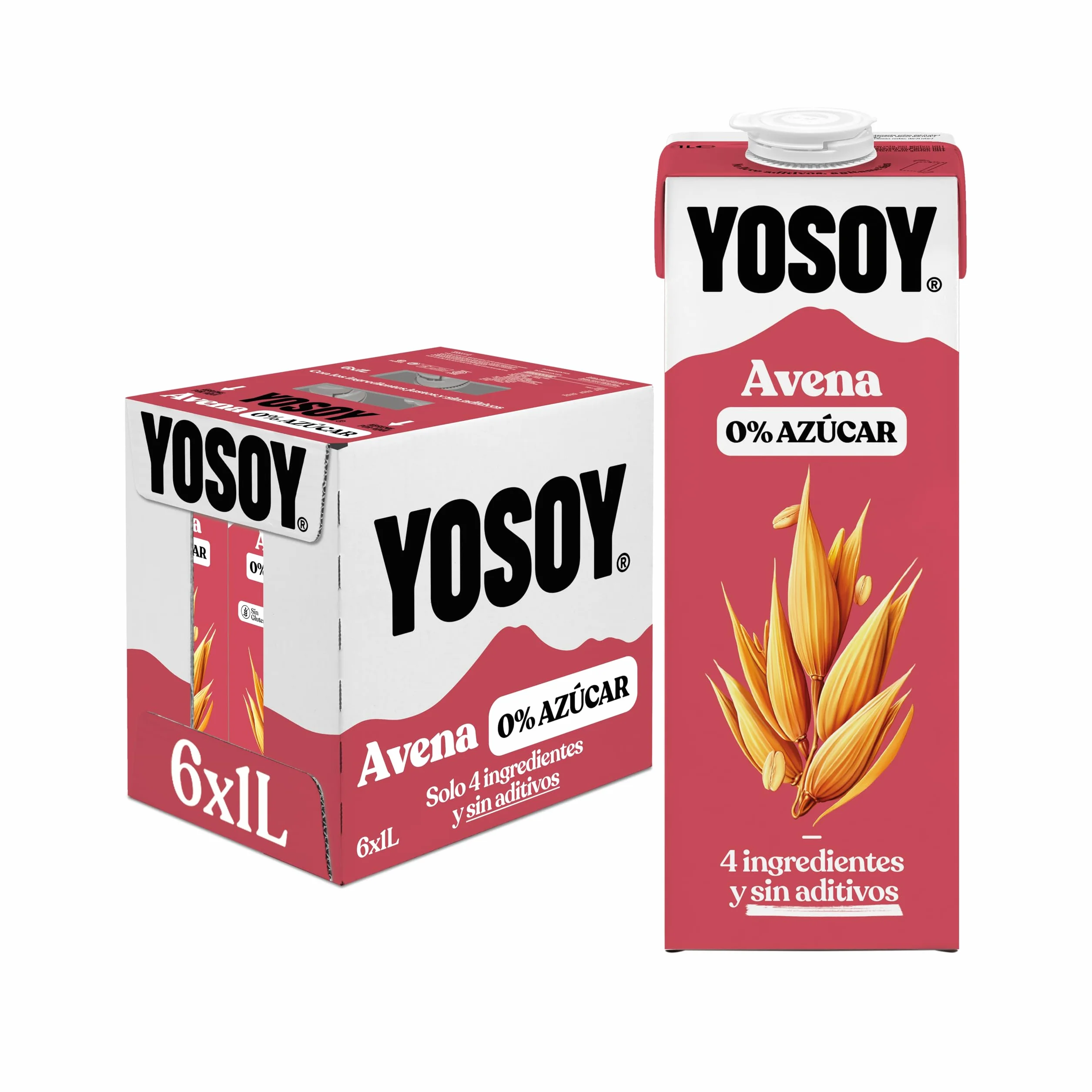YOSOY Avena 0% azúcares