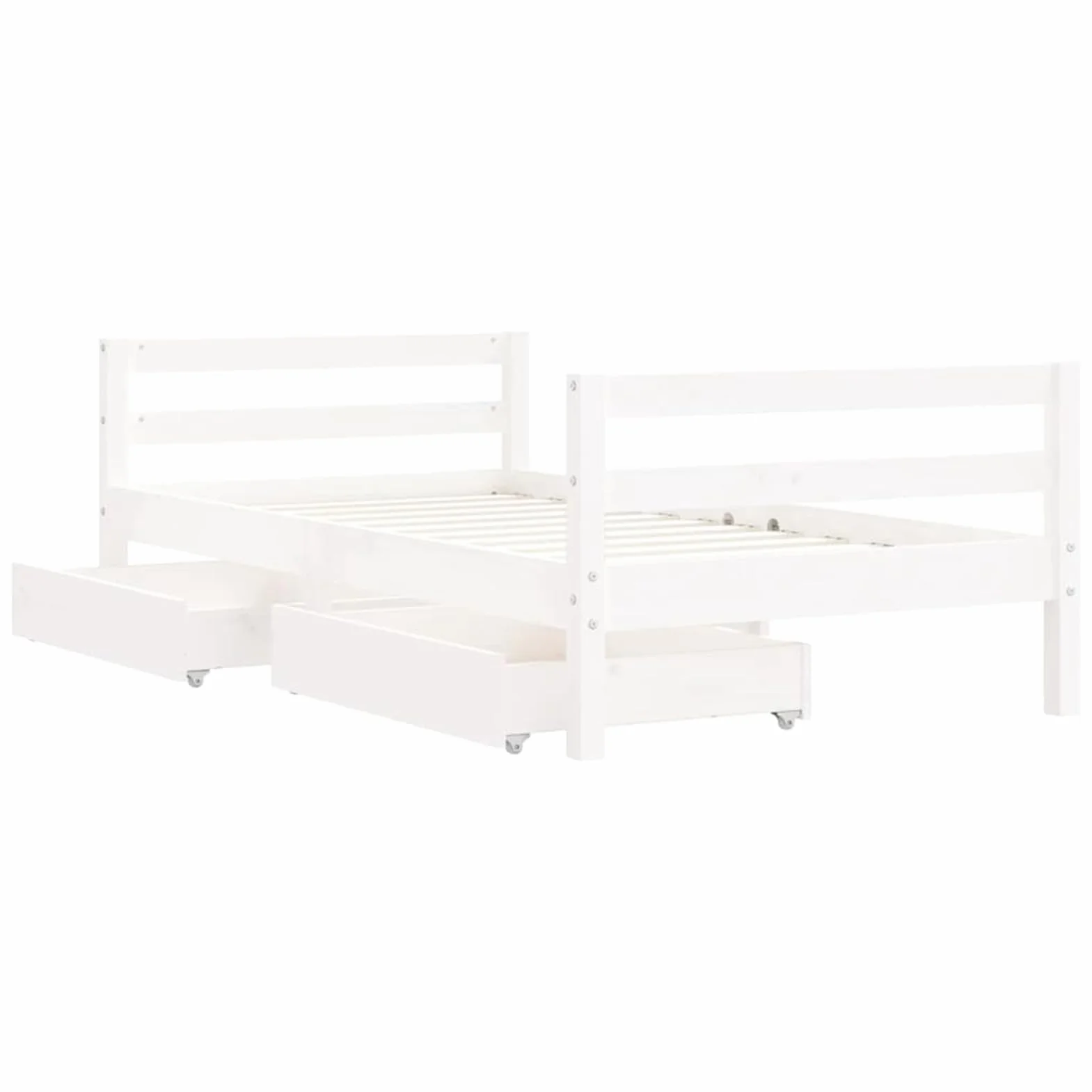Tidyard Cama Infantil de Madera con Cajón de Almacenaje, Diseño Elegante, Adecuada para Niños +4 Años Modelo DSXYFXLYD-834445ES