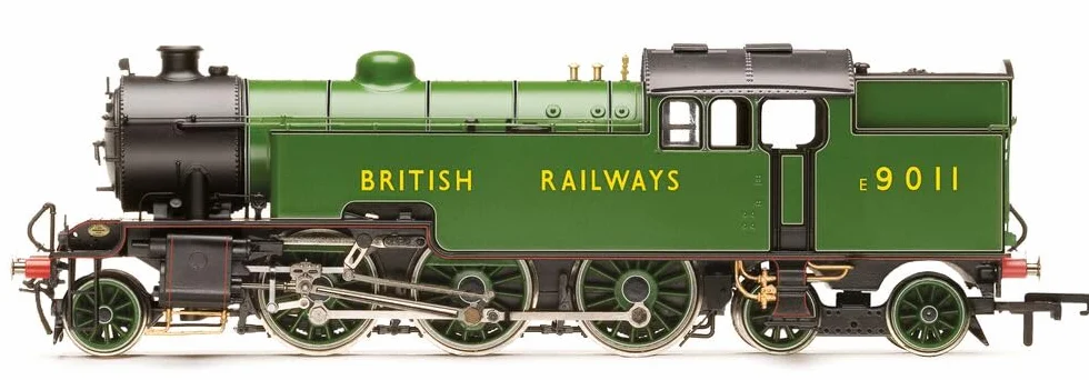 Tren de Vapor Hornby - R30360 BR, Thompson Clase L1, 2-6-4T, E9011 - Locomotoras de Escala 400 para Juego de Trenes, maquetas de locomotoras para Adultos - Regalo a Escala 1:76
