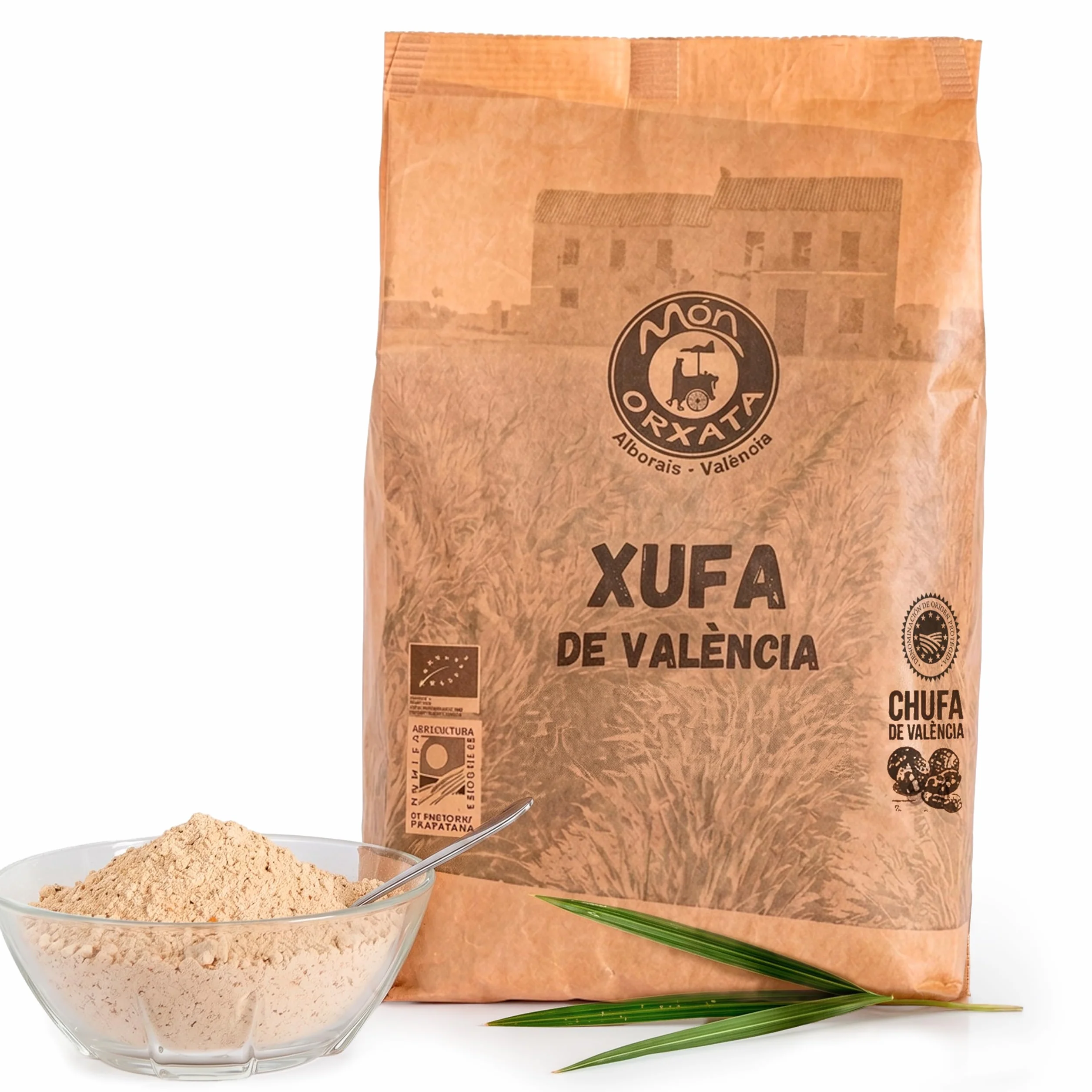 Harina de Chufa Valencia 1 kg Denominación de Origen Món Orxata