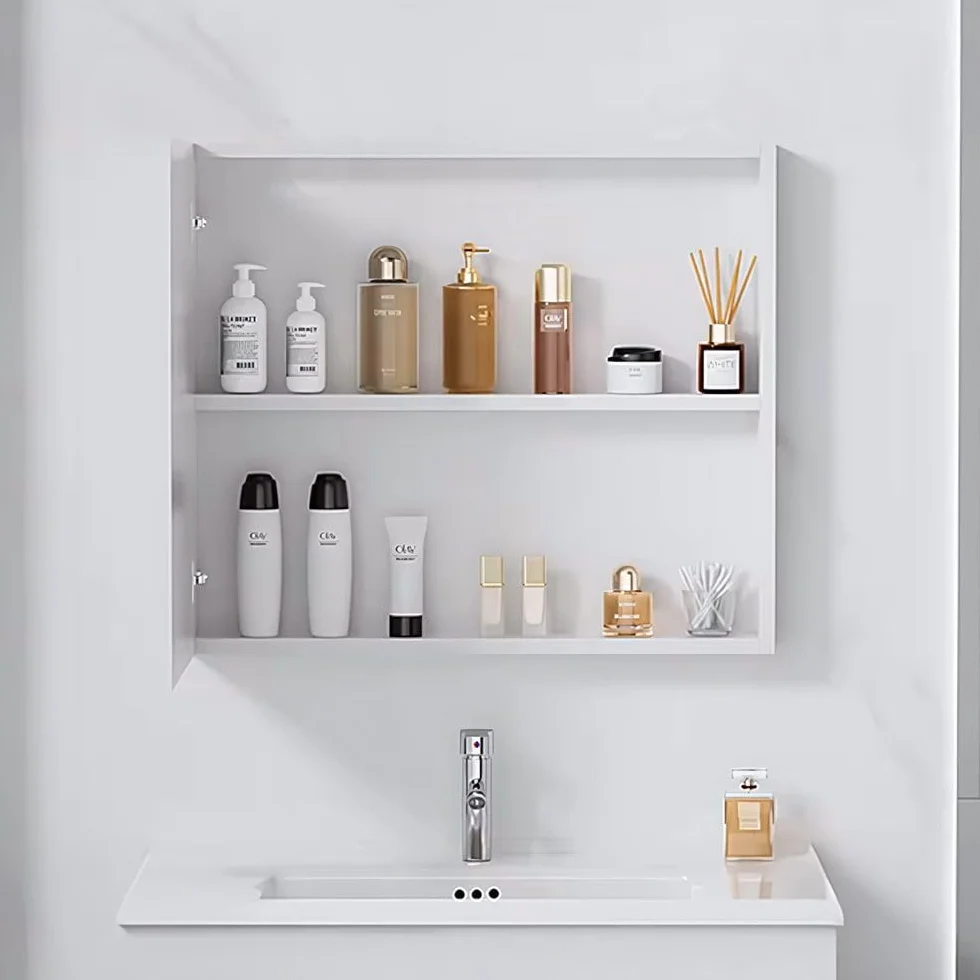 Rea Conjunto de Muebles de baño con Lavabo Aa18 Mario 60Cm White - 47X61X50CM