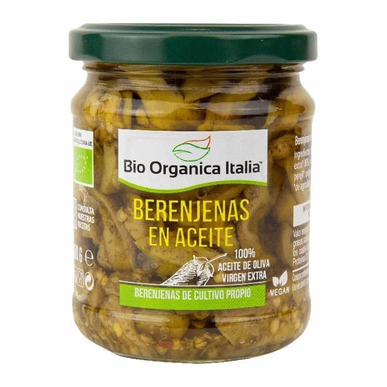 Berenjenas Asadas en Aceite Bio Organica Italia 190 gr