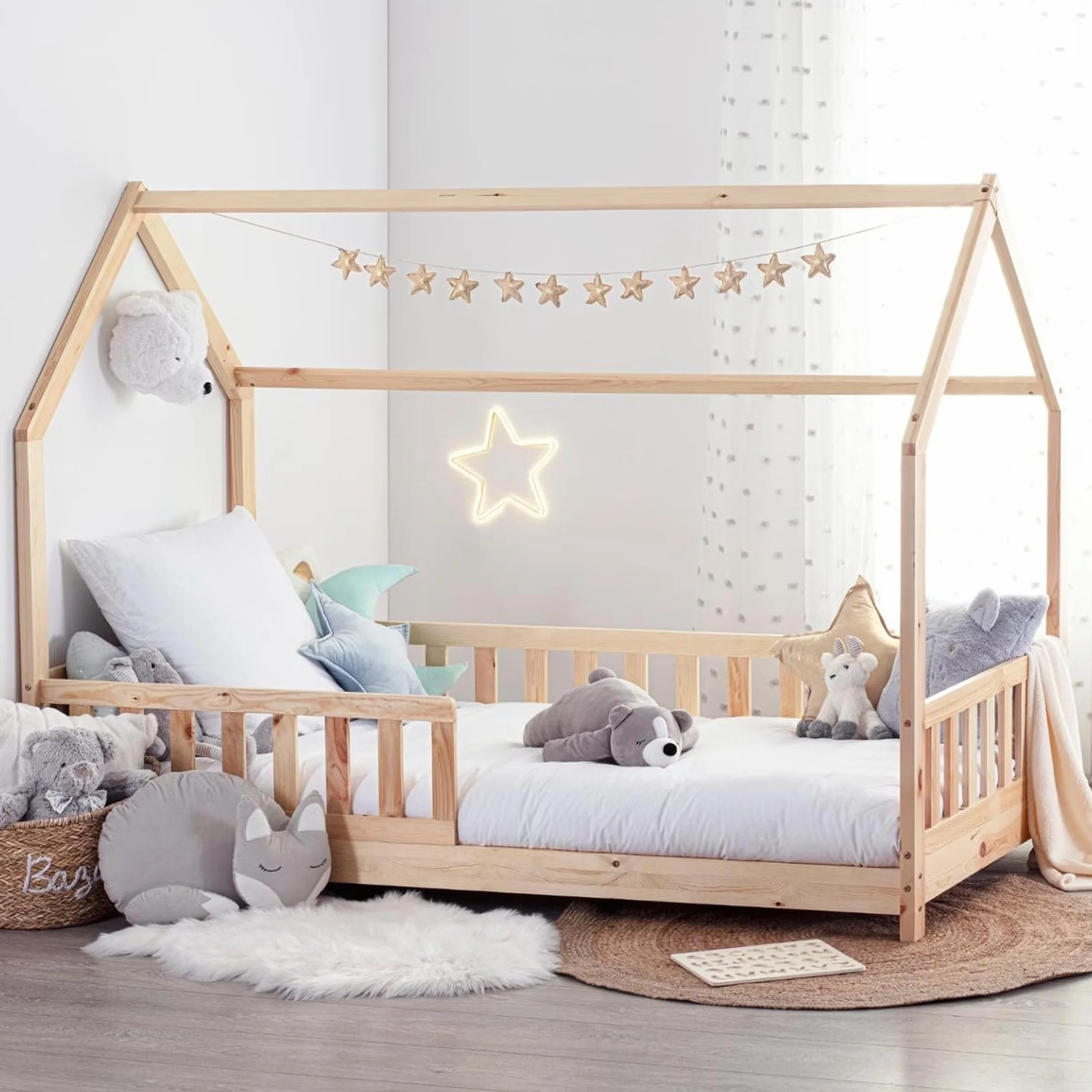 WELL HOME MOBILIARIO & DECORACIÓN Cama Infantil Bosco 90x190cm