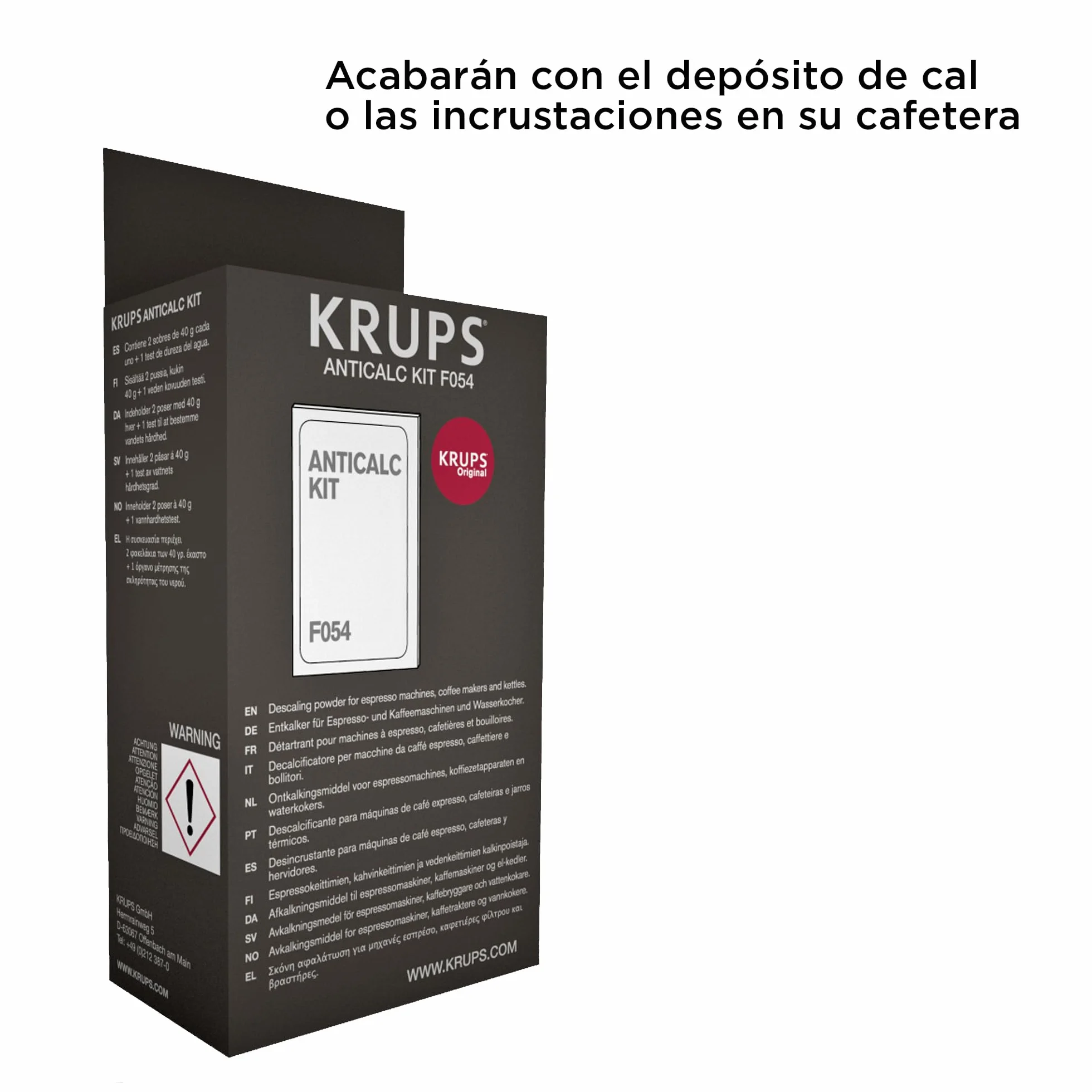 Krups F0540010 Kit Descalcificación Multicolor Talla Única