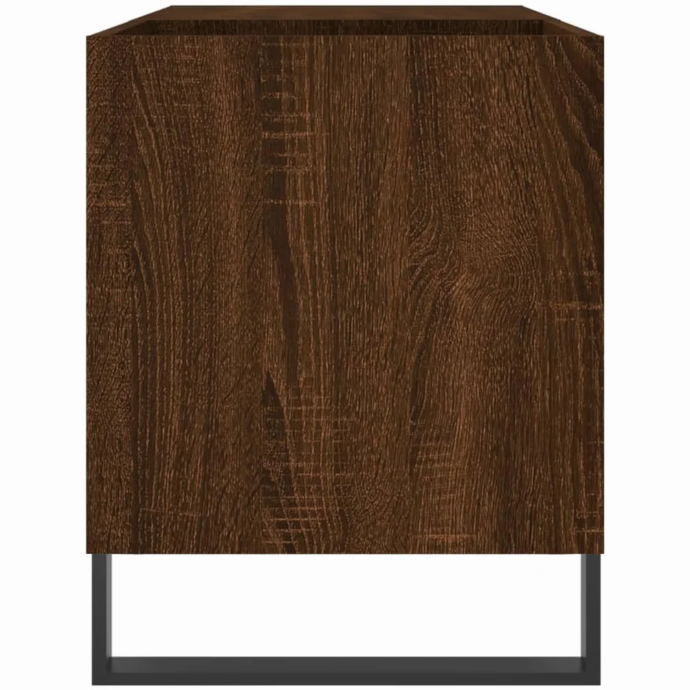 vidaXL Mueble de Discos Roble 85x38x48 cm Madera de Ingeniería