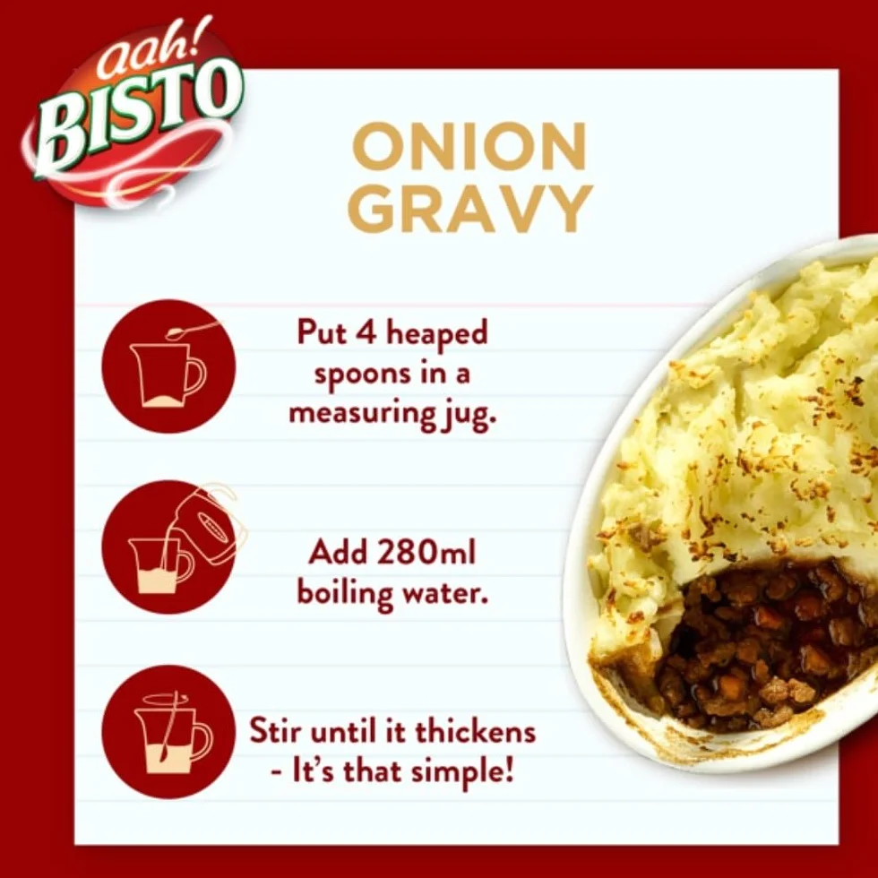 Bisto Cebolla Salsa Gravy 190g