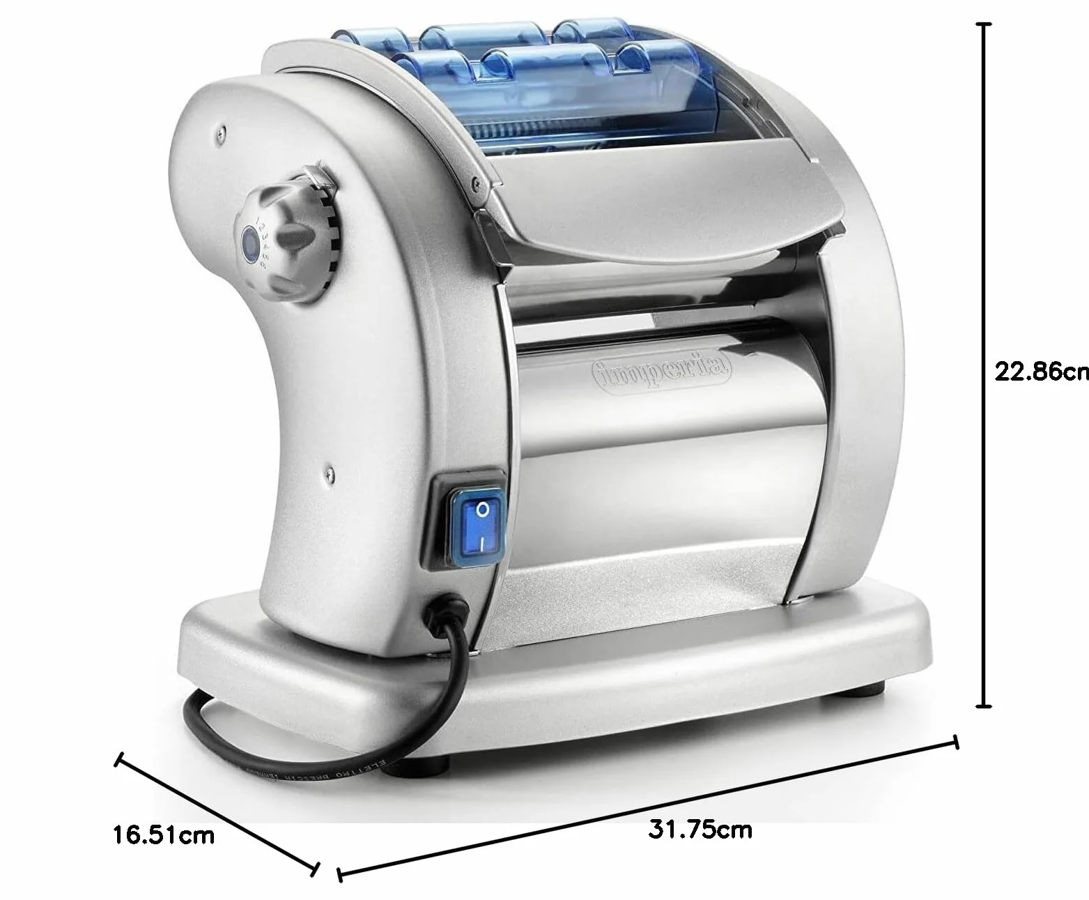 Imperia 700 - Máquina para pasta (230 V) Plata