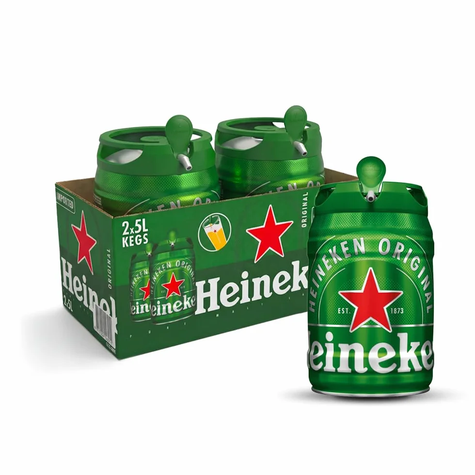 Heineken Cerveza Lager 2 x 5000ml