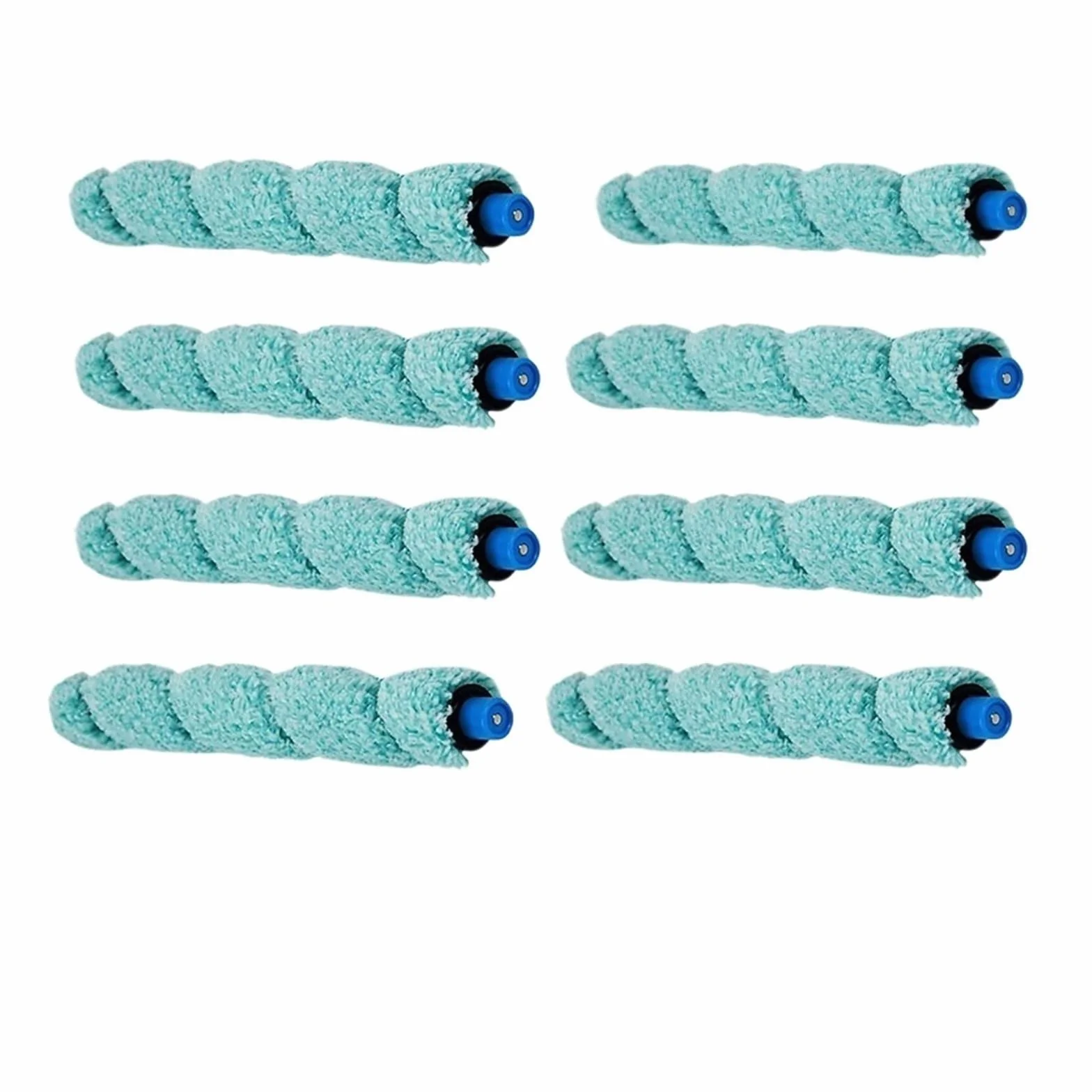 Reemplazo Del Cepillo Principal Del Limpiador Robótico De Lavado De Pisos, Compatible Con Ilife, W400 W455, Piezas Del Robot De Lavado De Pisos, Accesorios, Cepillo Giratorio De Repuesto(8pcs)
