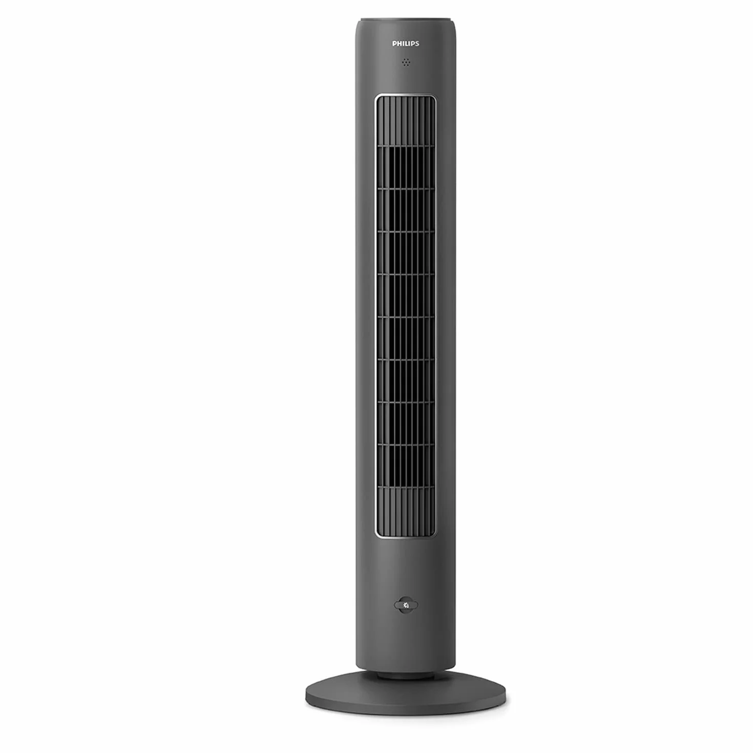 Philips Ventilador de torre Serie 5000 105cm Oscilación Mando a distancia Temporizador 3 modos 40W Negro CX5535/11