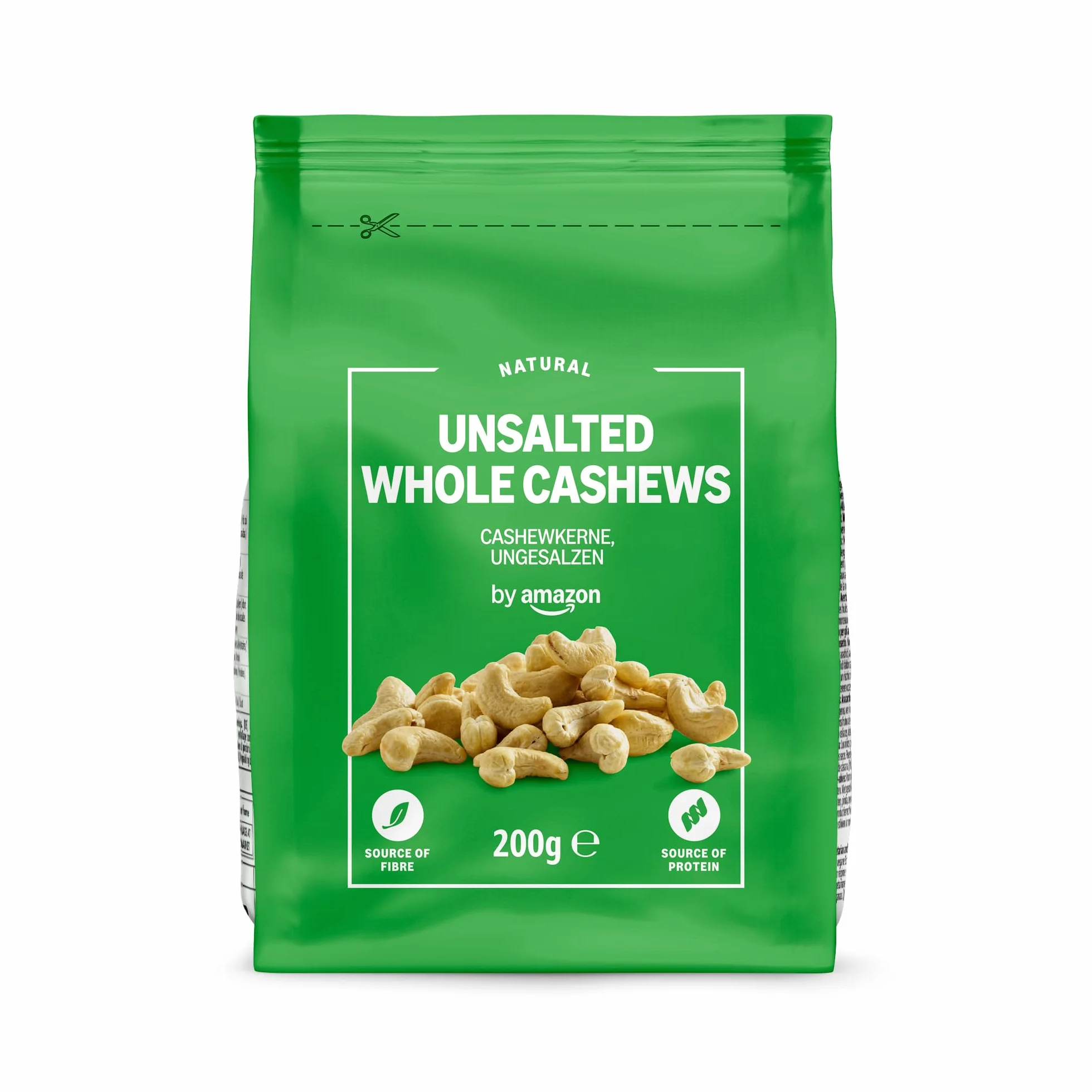 Anacardos Enteros Sin Sal 200g by Amazon
