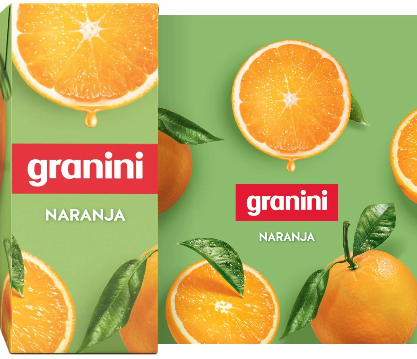 Granini Néctar de Naranja 10 Packs de 3 x 0,20L