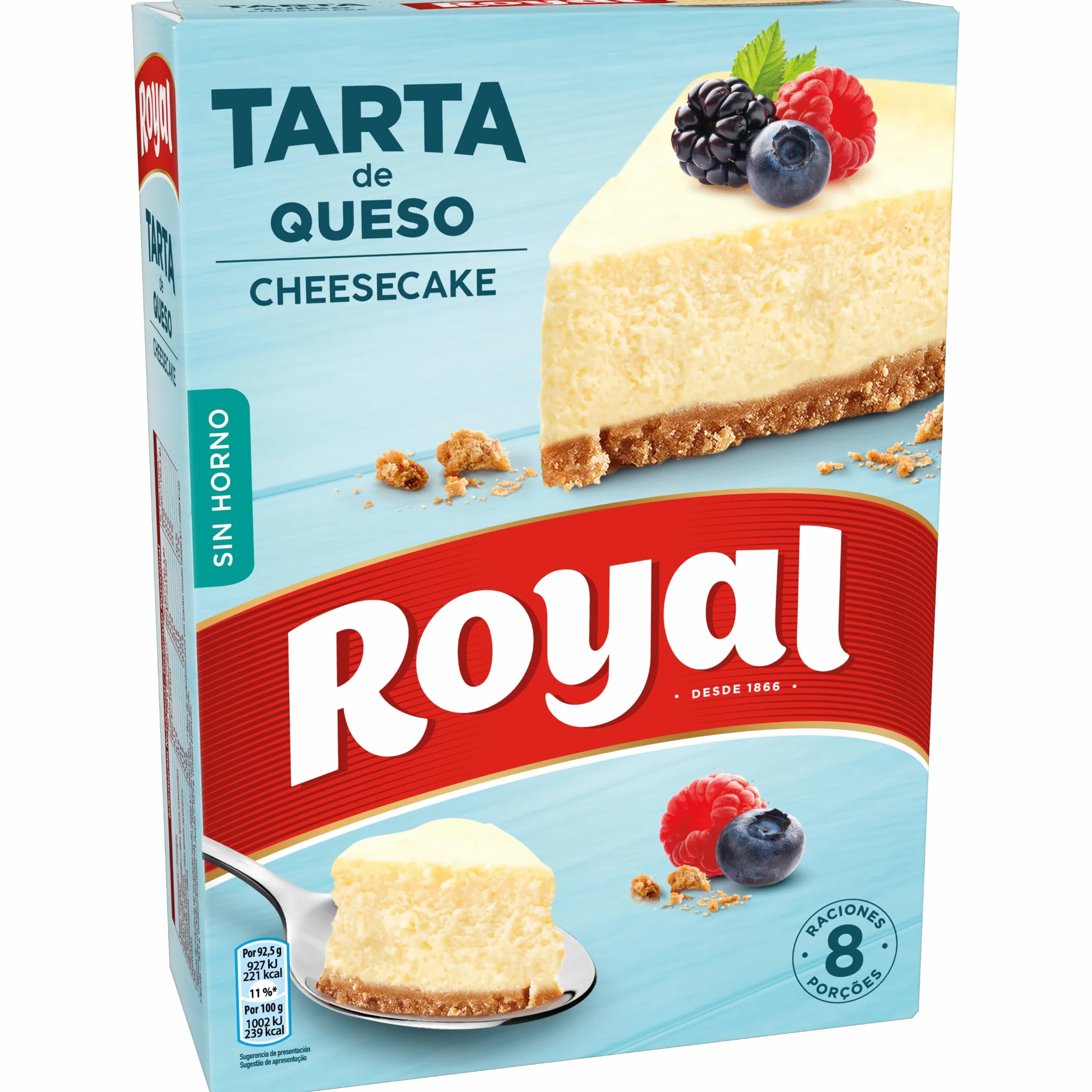 Royal Masa De Tarta De Queso Preparado