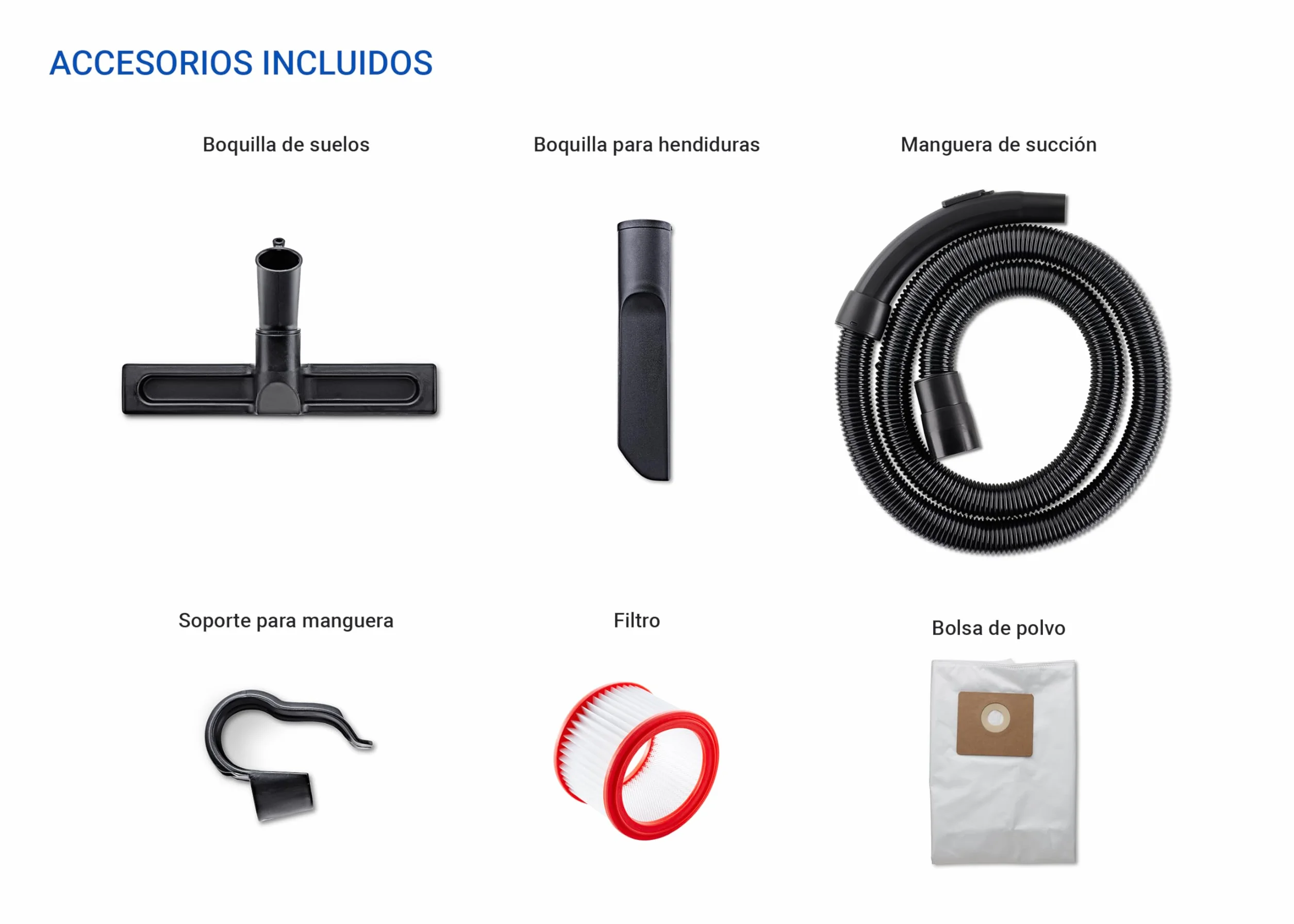 Nilfisk Multi II 30L T Aspirador de Agua y Polvo Potente - Aspiradora de Bricolaje para Sólidos y Liquidos, Seco y Húmedo, Exterior e Interior (1400 W)