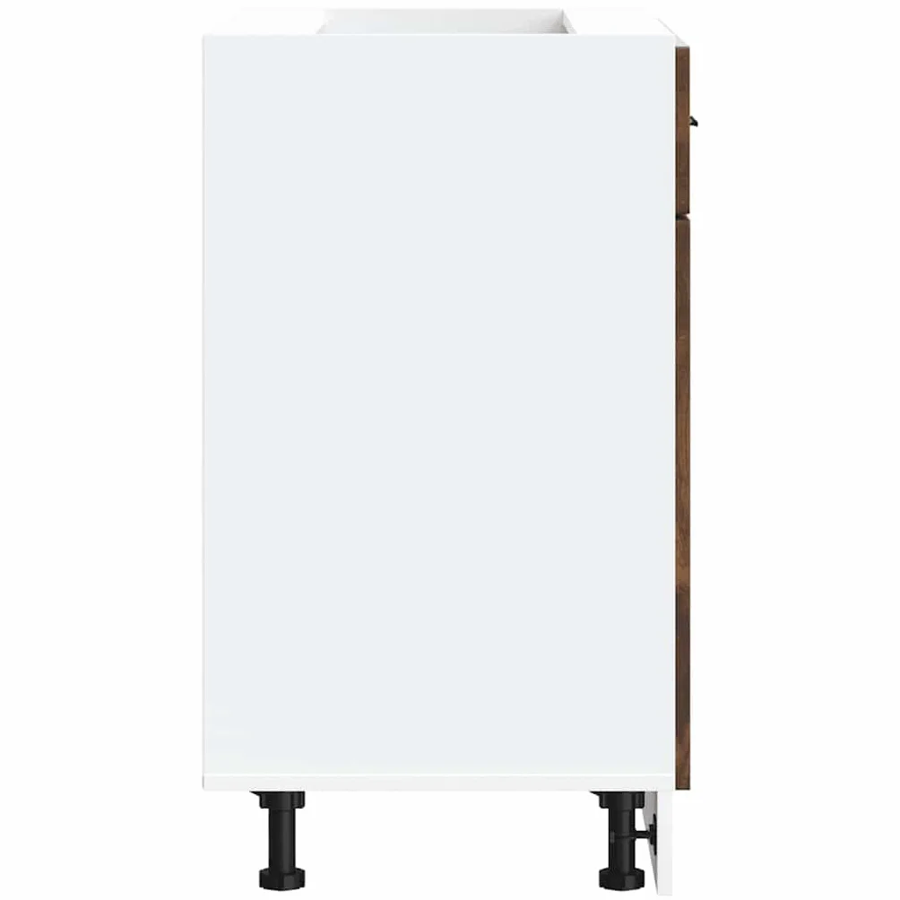 vidaXL Mueble bajo de Cocina Porto Roble Ahumado Madera reconstituida
