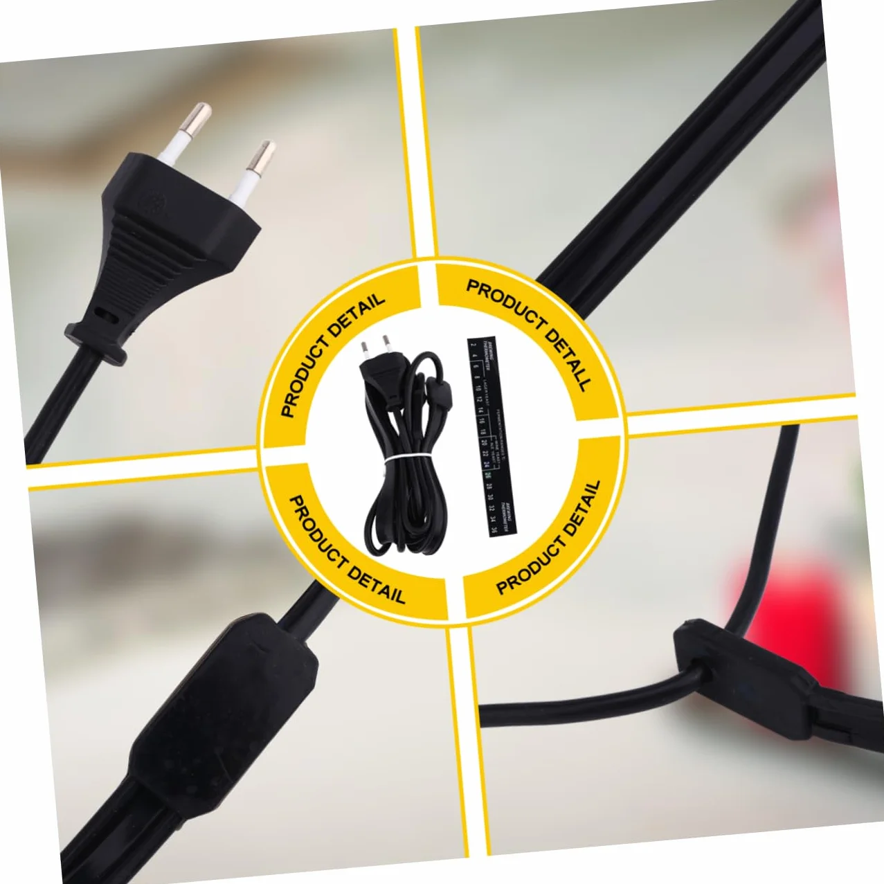 Ipetboom Cinturón Calefactor Duradero de Silicona Negro para Fermentación de Cerveza y Acelera la Fermentación Enchufe EU en Fermentadores y Levaduras