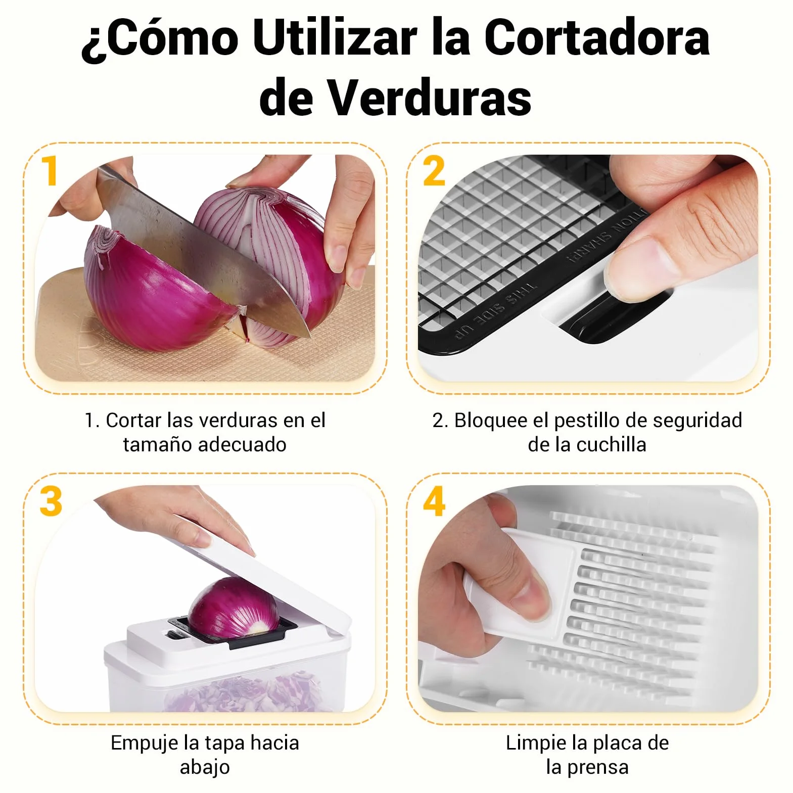 12 En 1 Cortador de Verdura, Mandolina de Cocina Profesional, Picador de Verduras con 7 Cuchillas Afiladas Intercambiables, Cortador verduras para Cebollas, Pepinos, Patatas y Zanahorias