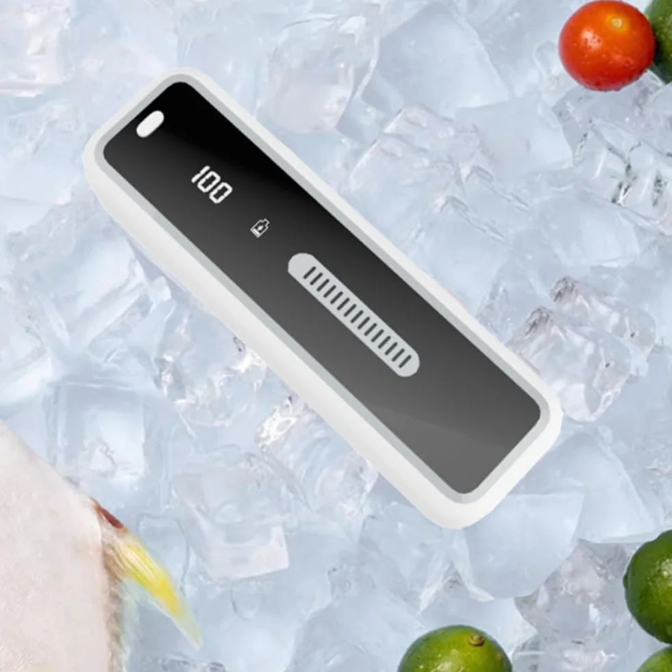 Desodorante para Refrigerador Mini USB con Pantalla LED Recargable Reutilizable
