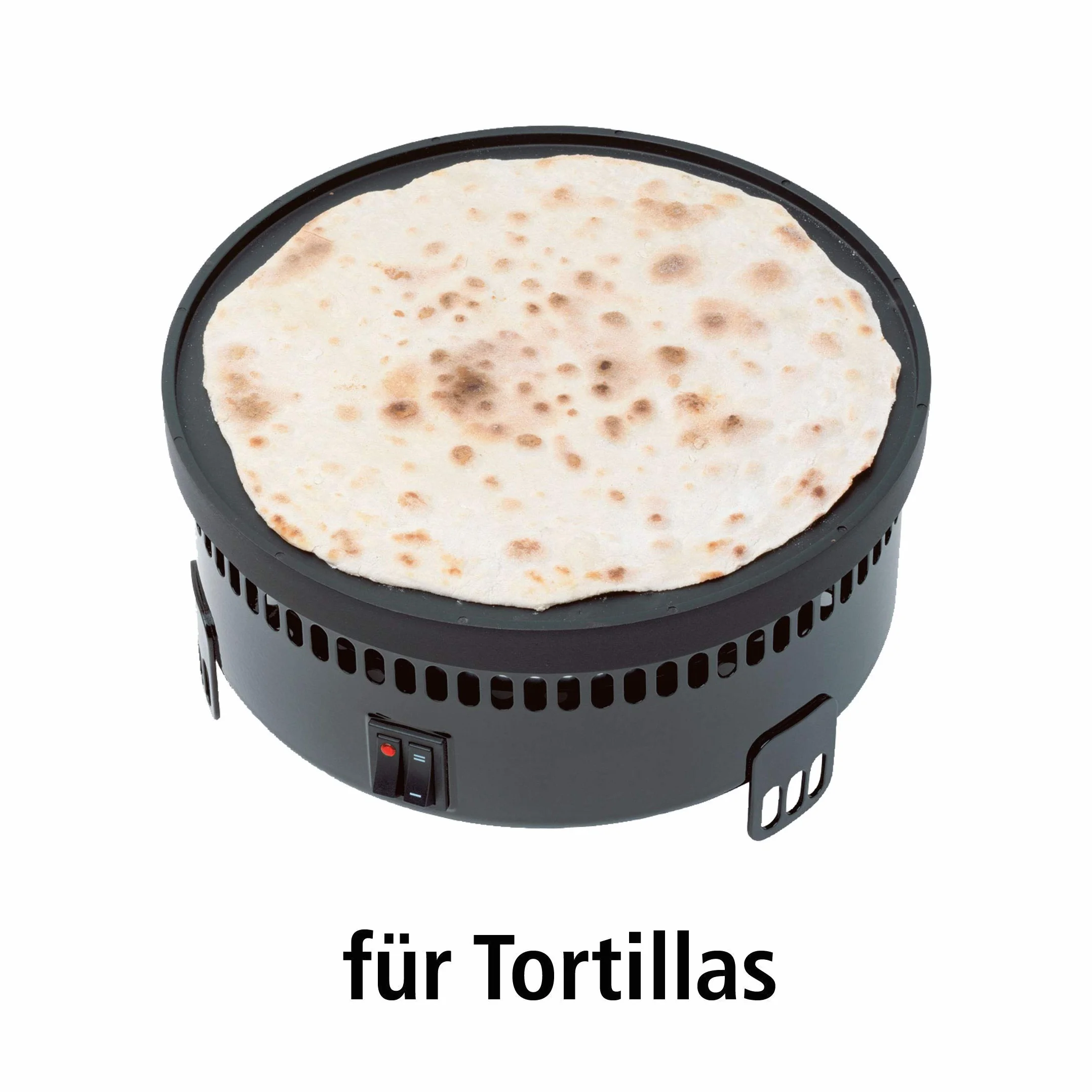 Stöckli Horno de Marroni, placa para crepes y parrilla de mesa
