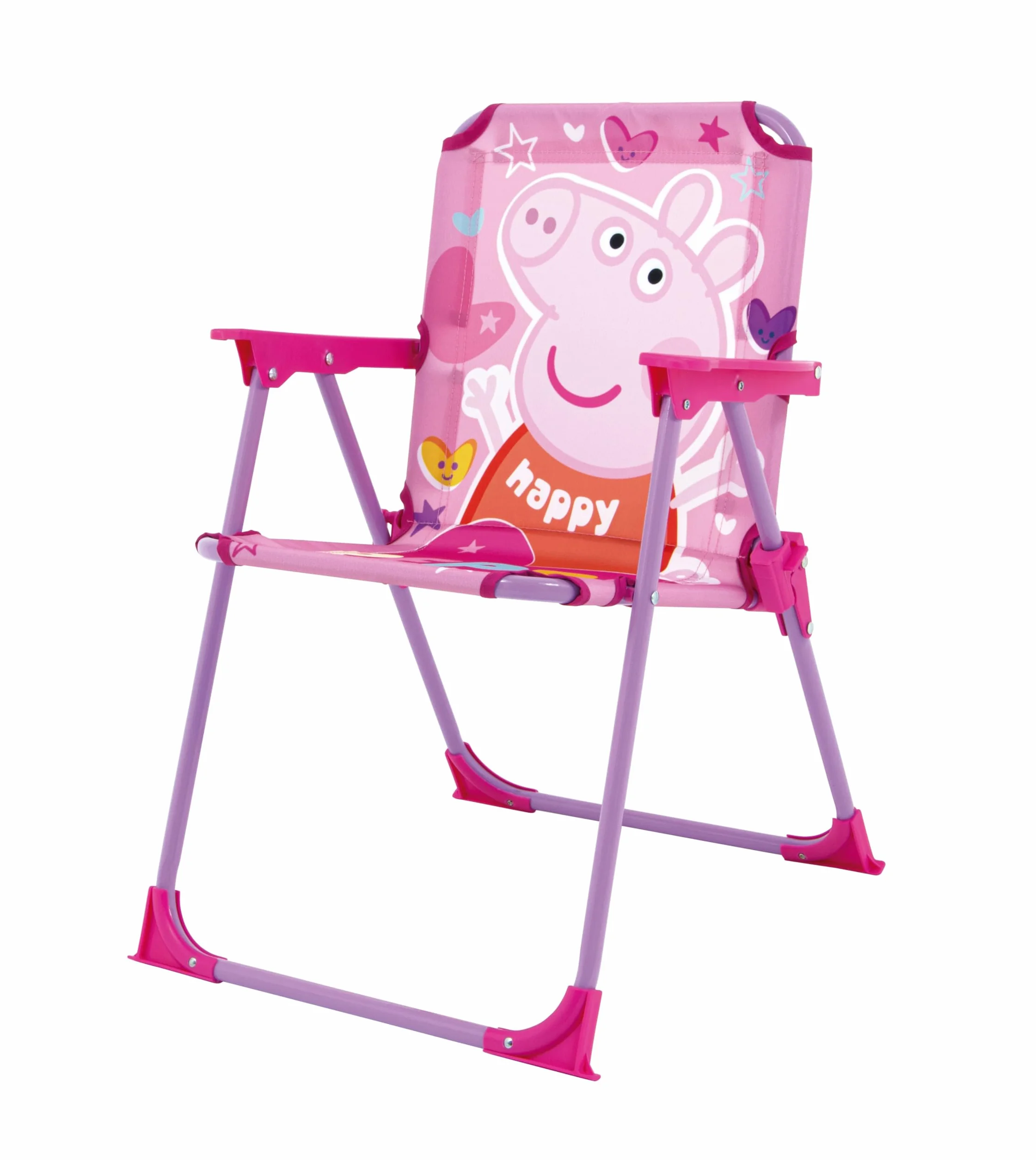 ARDITEX Silla Plegable Peppa Pig 38x32x53cm para Jardín Camping Playa