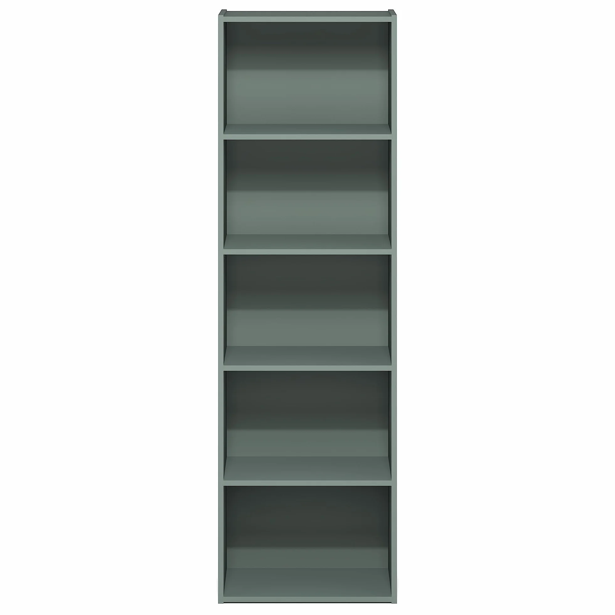 Furinno Luder Estantería De 5 Cubos Abierto 24x40x132 Verde Salvia