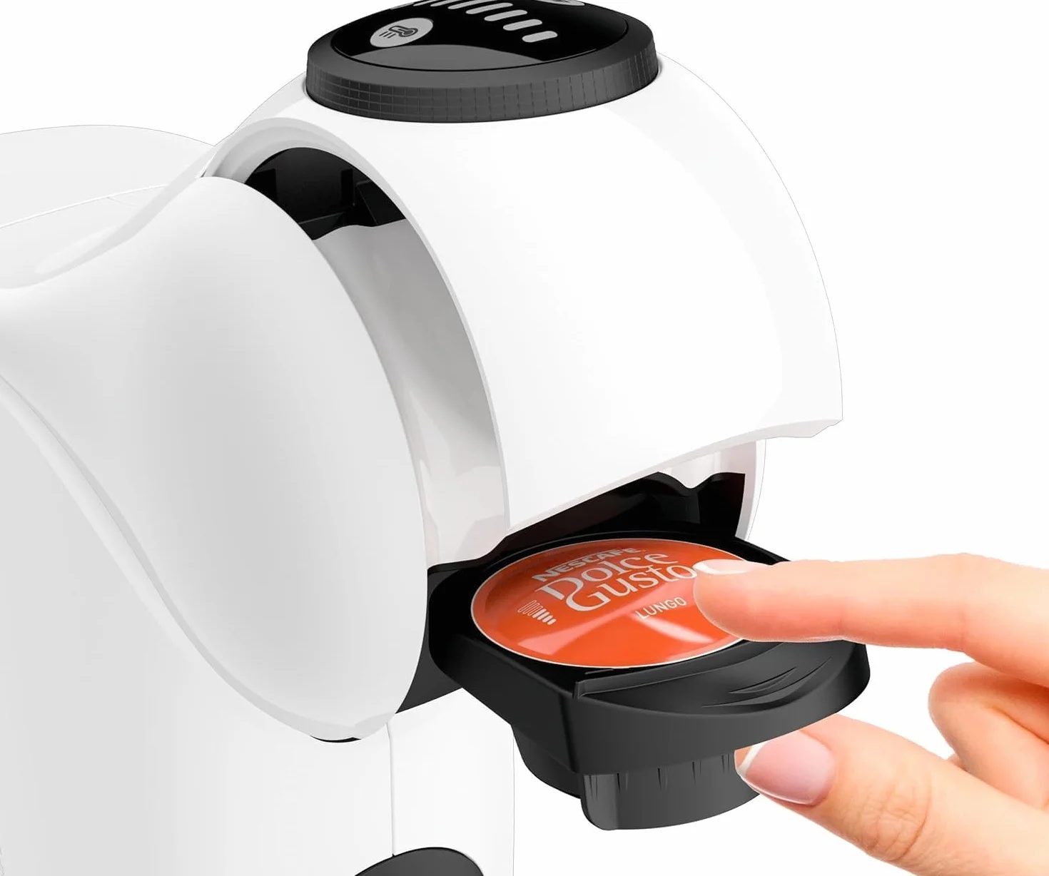 Krups Nescafé Dolce Gusto Genio S cafetera cápsulas 0.8 L blanco