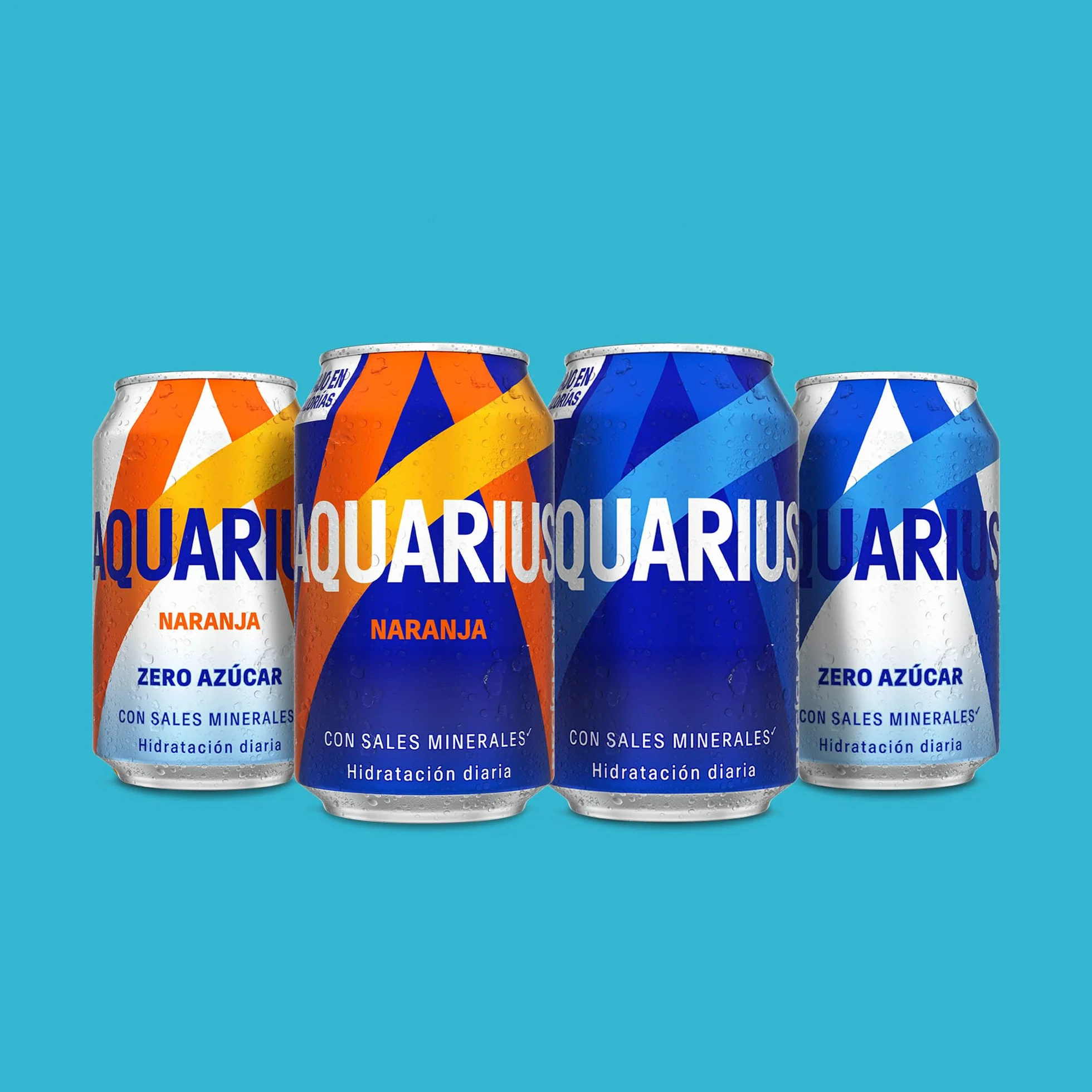AQUARIUS Limón Bebida Hidratante con Sales Minerales Baja en Calorías 9 x 330 ml