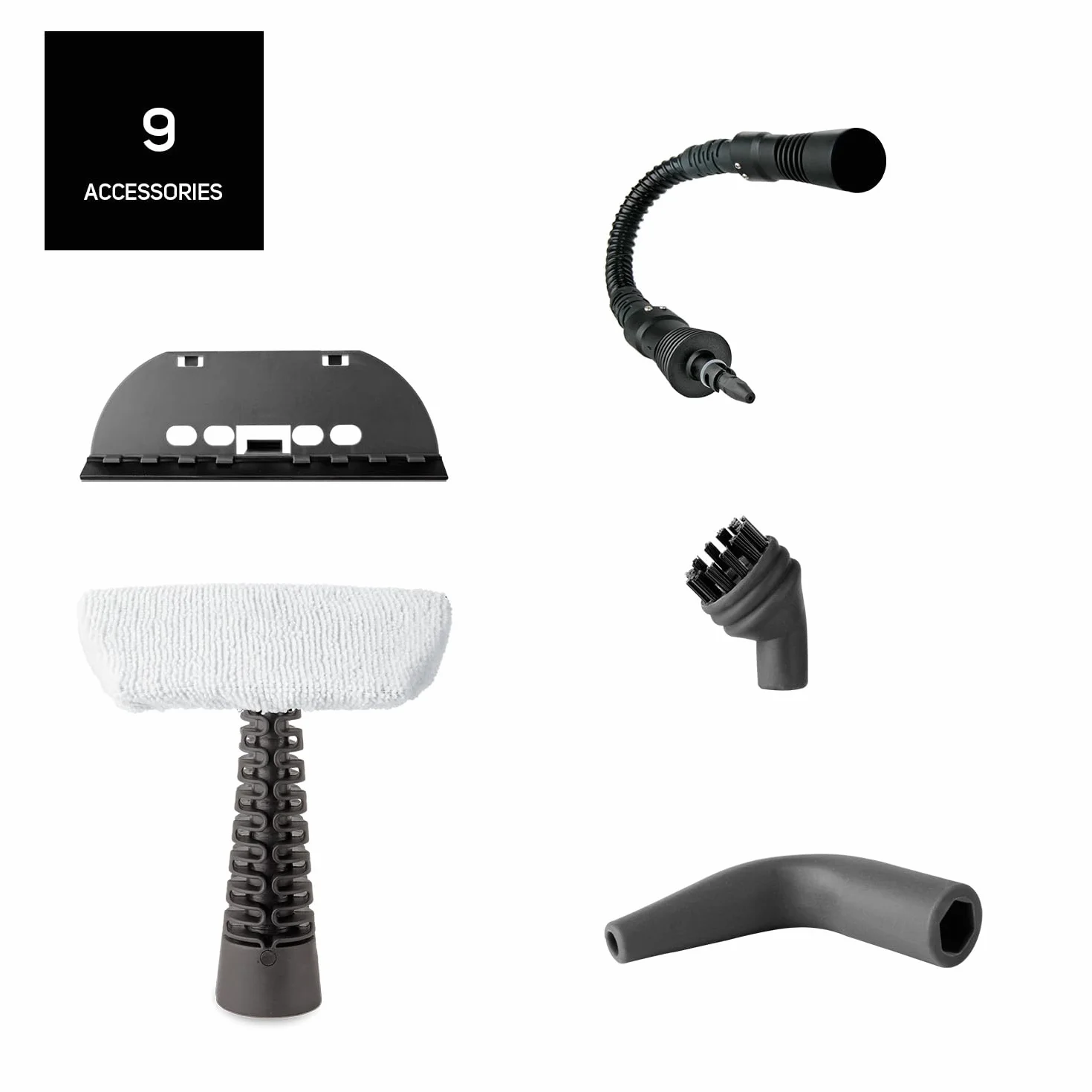 Taurus Rapidissimo Clean Pro Limpiador a vapor 1050W 3.5 bares 45g/min 350ml Cable 3m 9 accesorios